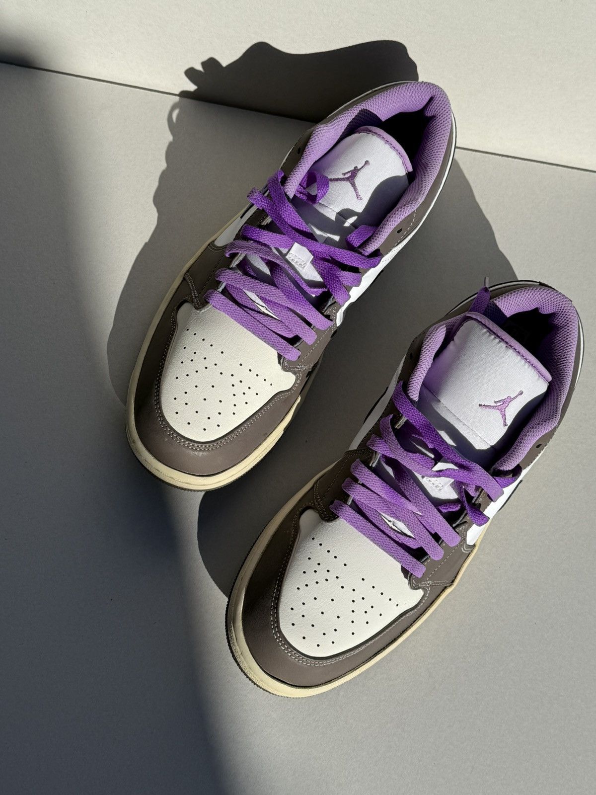 Jordan Brand (new+box) Custom Air Jordan 1 Low Men Sz 12 US (sun-dried) Size US 12 / EU 45 - 17 Thumbnail