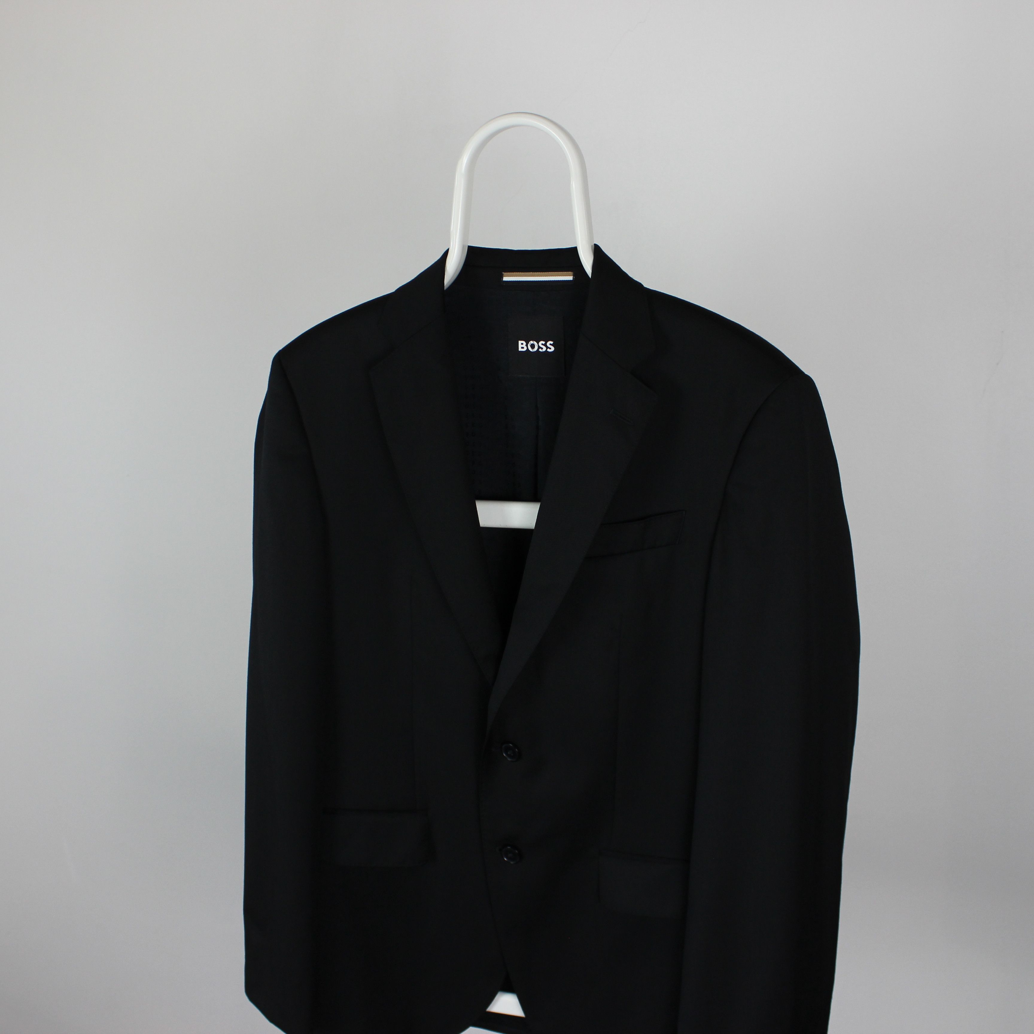 Hugo Boss Hugo Boss blazer men virgin wool 38R 48 Black Size 38R - 3 Thumbnail