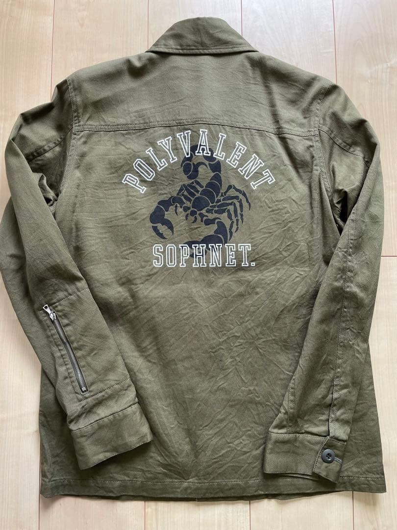 Sophnet. Sophnet Olive Shirt Jacket Size US S / EU 44-46 / 1 - 1 Thumbnail