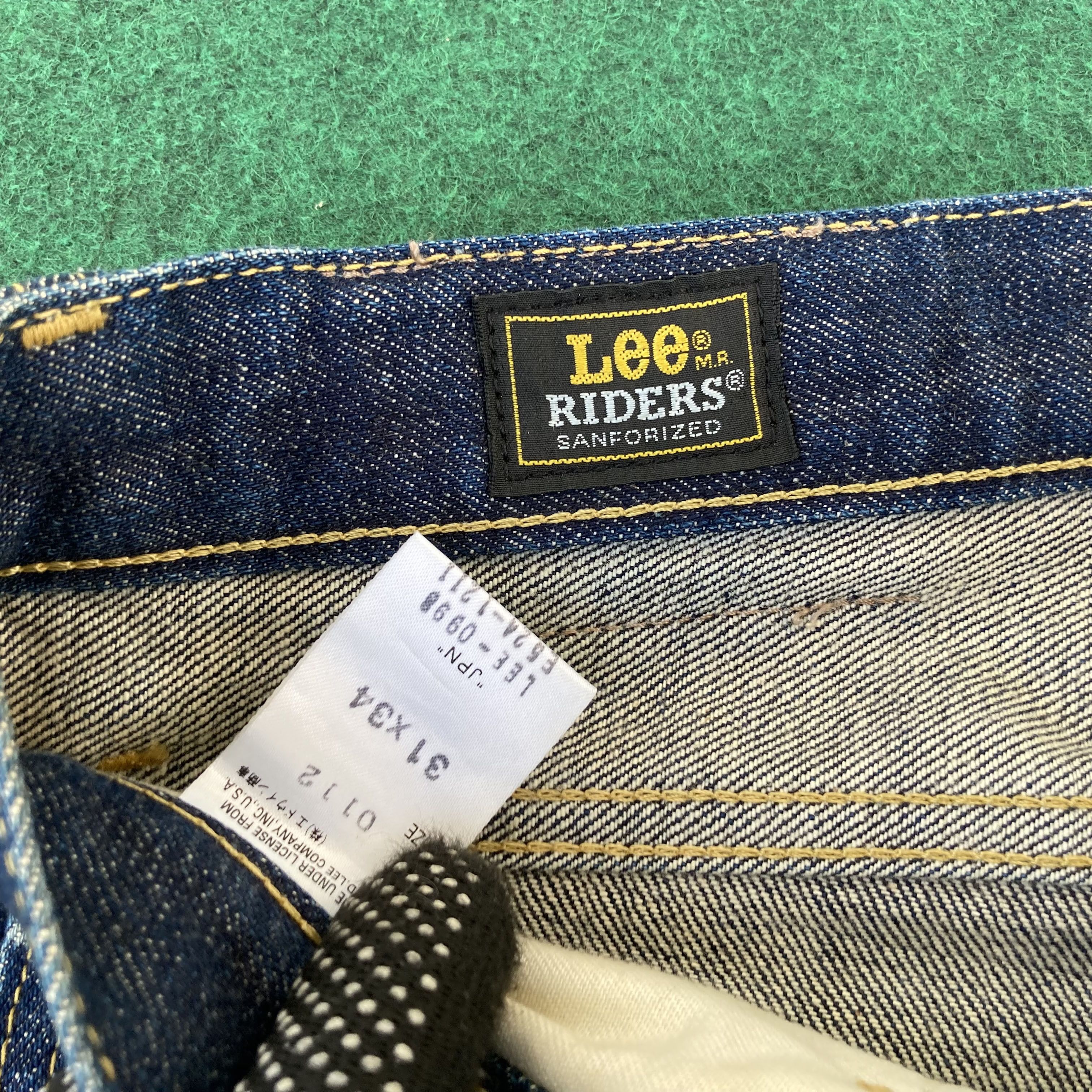 Lee Vtg Lee Riders Denim Bootcut Flare Grunge Jeans Size US 31 - 5 Thumbnail