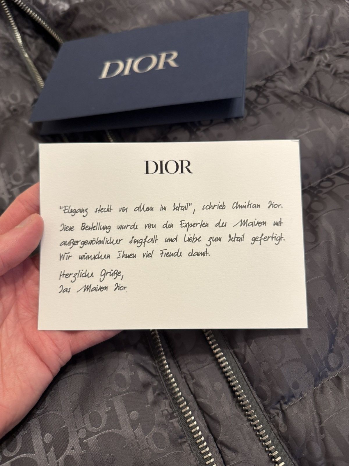 Dior Dior Oblique Puffer Jacket Gunmetal Grey Size US S / EU 44-46 / 1 - 19 Thumbnail