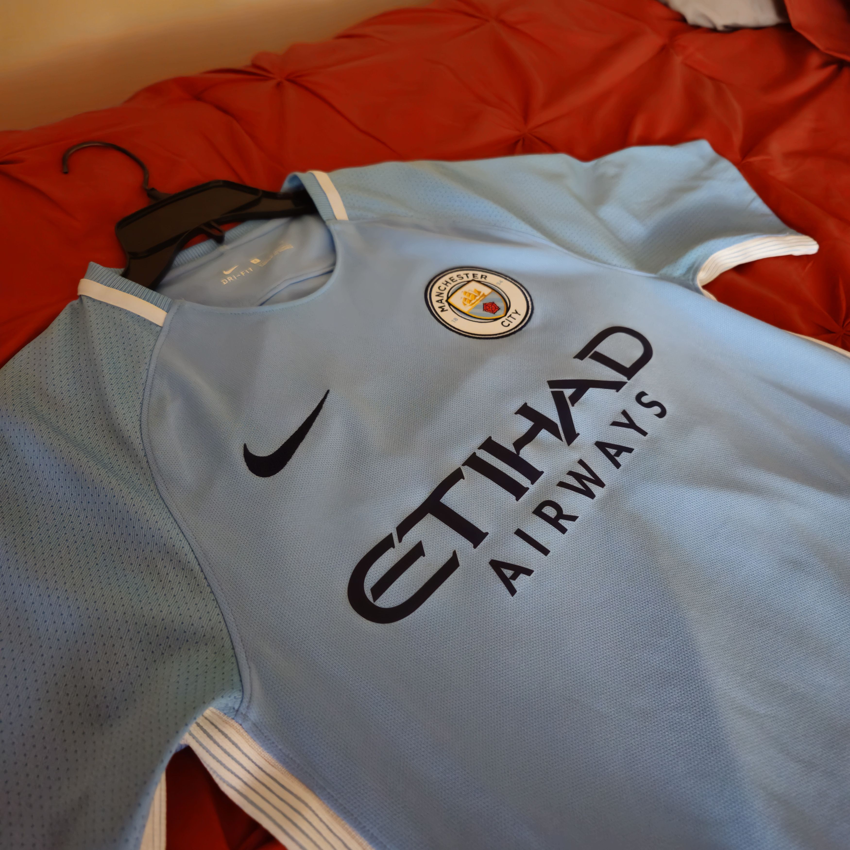 Nike Manchester City 2017 Authentic Size US S / EU 44-46 / 1 - 2 Thumbnail
