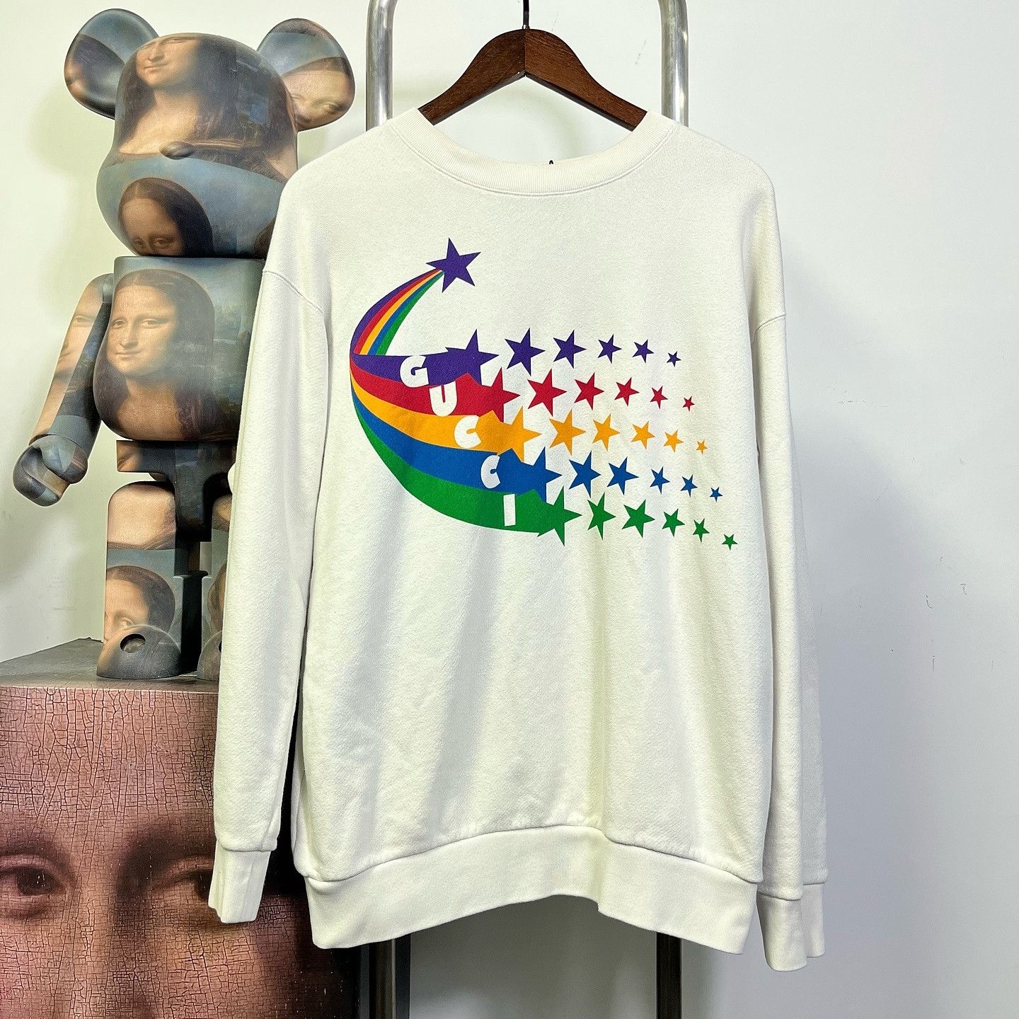Gucci Gucci Rainbow Star Logo Sweatshirt Size S Size S / US 4 / IT 40 - 1 Thumbnail