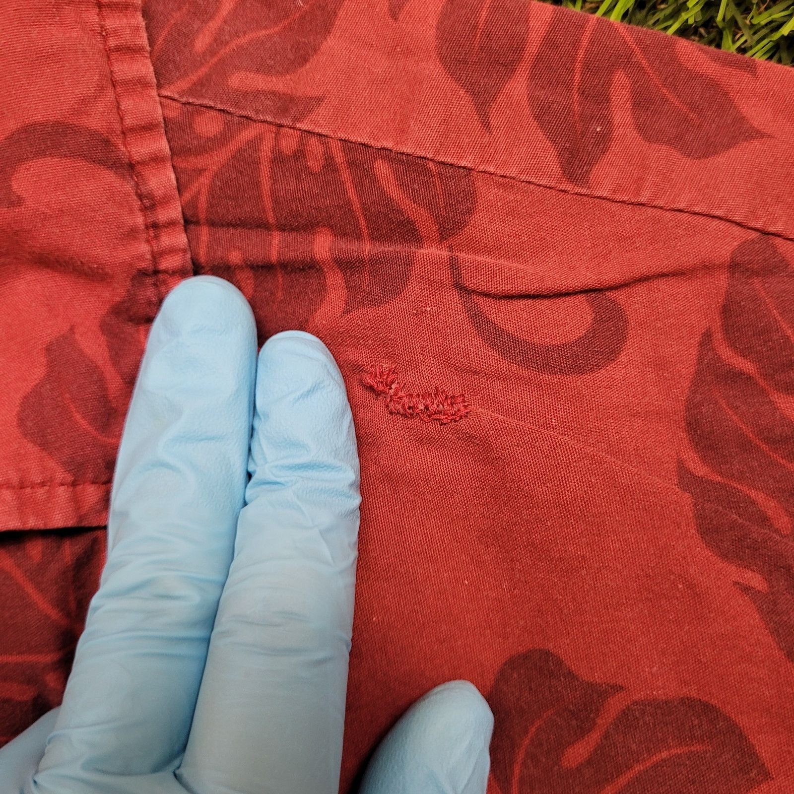 Vintage VTG 80s Blue Hawaii Scenic Border Print Aloha Shirt XL USA Size US XL / EU 56 / 4 - 2 Thumbnail