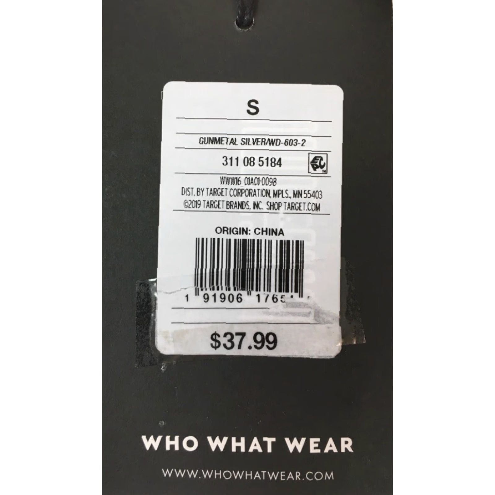 Vintage Who What Wear Womens Cocktail Dress Metallic Gunmetal Ruffle Sleeveless S New Midi Halter Zip 100% Polyester Solid Dress Womens Size S / US 4 / IT 40 - 7 Thumbnail