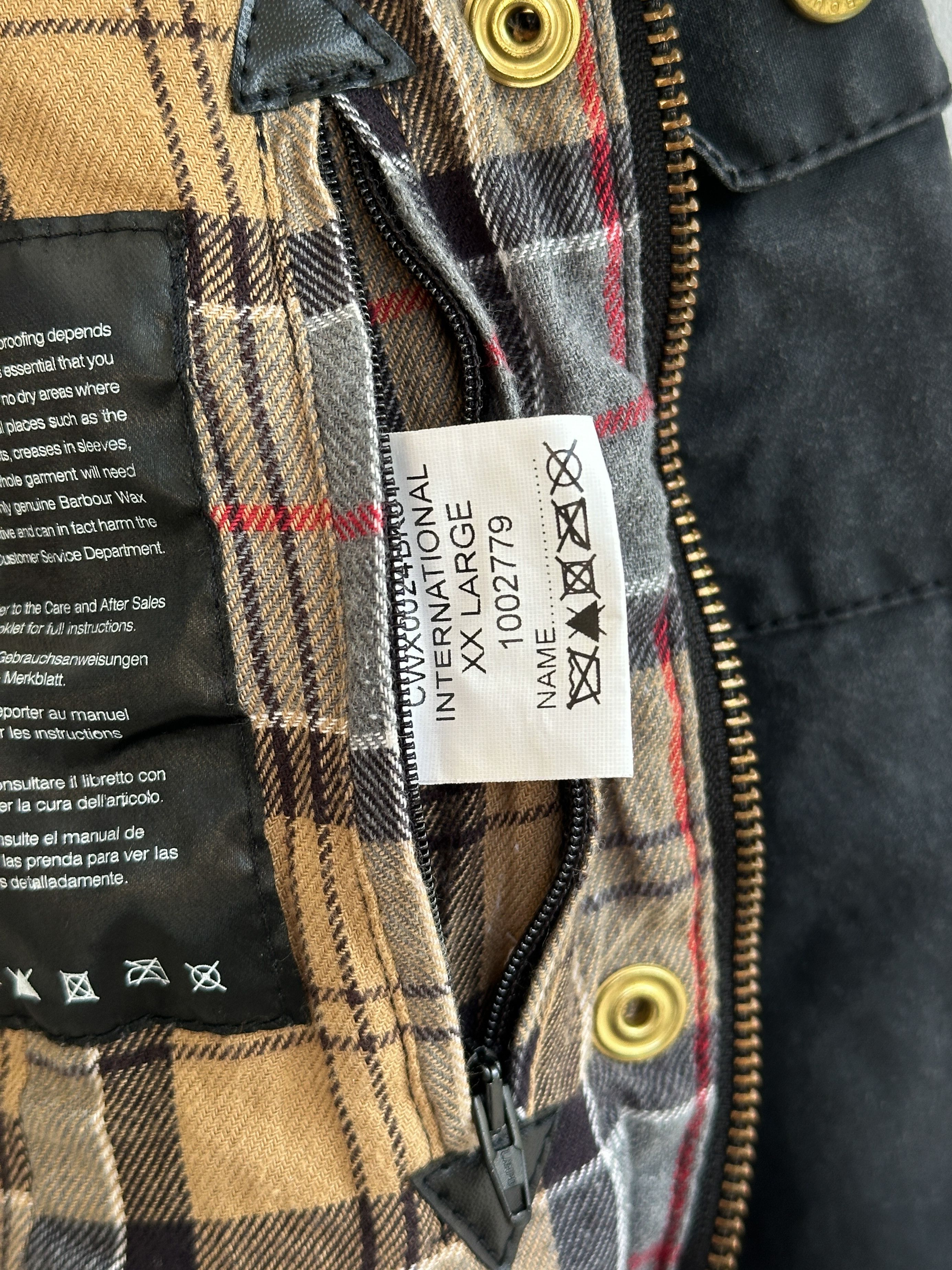 Barbour Barbour International Wax Jacket Size XS / US 0-2 / IT 36-38 - 11 Thumbnail