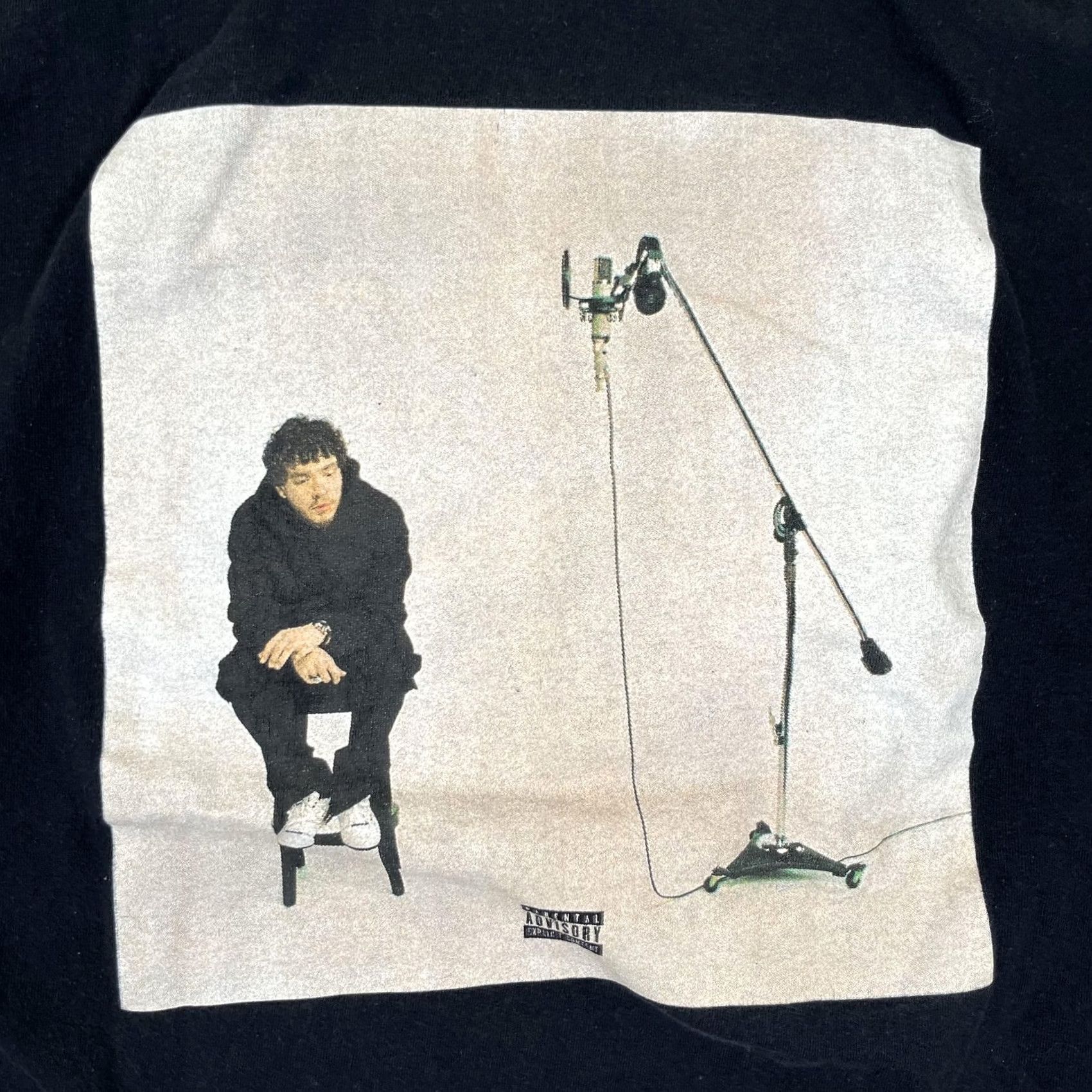 Vintage Jack Harlow T-Shirt Mens XL Black Studio Microphone Graphic Rap Music Tee Size US XL / EU 56 / 4 - 2 Thumbnail