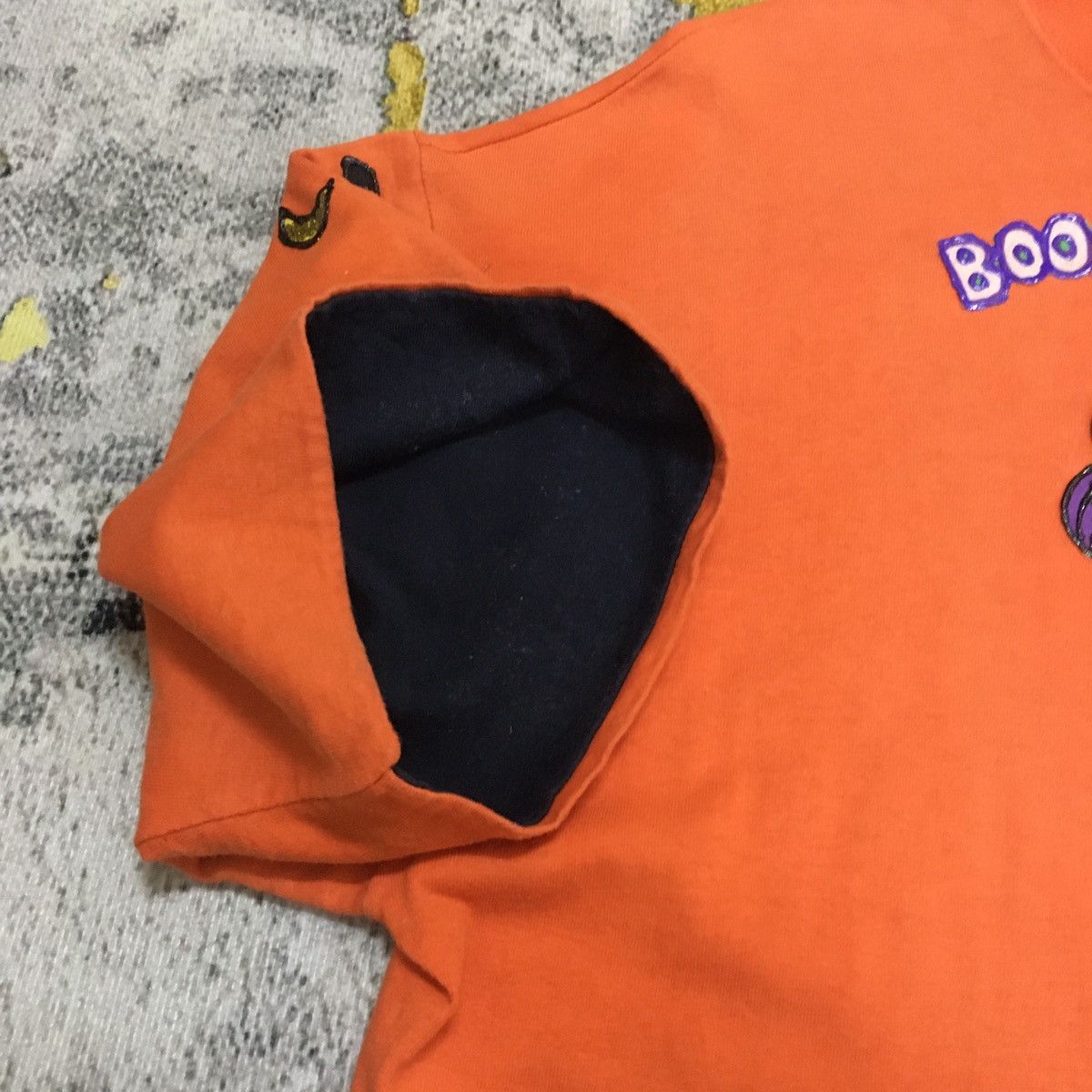 Vintage Vintage Hallowen Boo Single Stitching Studded Tee Size US XL / EU 56 / 4 - 7 Thumbnail