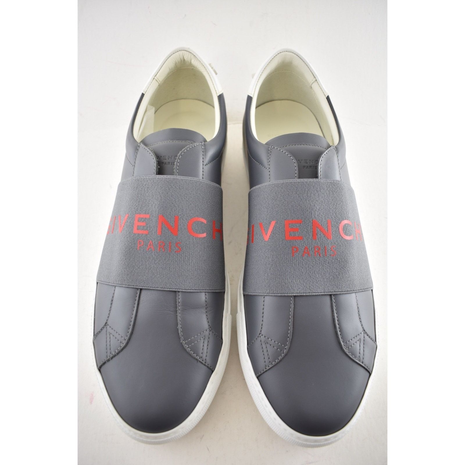 Givenchy Givenchy Urban Street Grey Leather Low Top Sneaker 44/11 Size US 11 / EU 44 - 5 Thumbnail