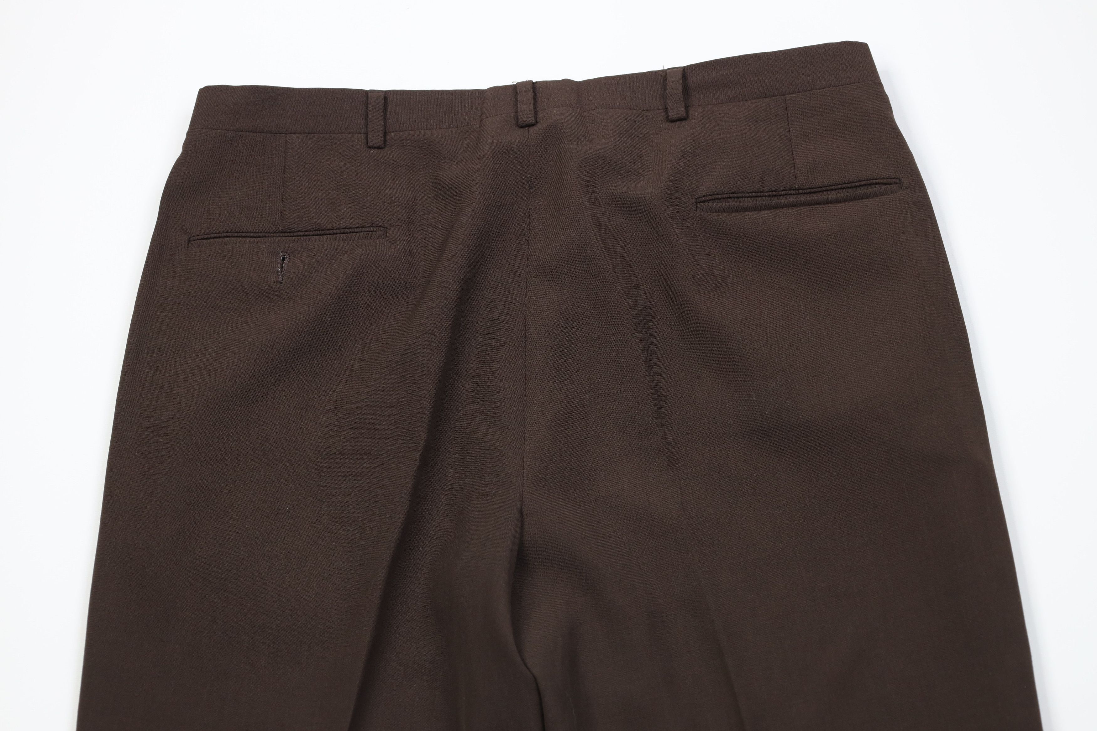Vintage Vintage 70s Streetwear Wide Leg Chino Pants Brown USA Size US 36 / EU 52 - 12 Thumbnail