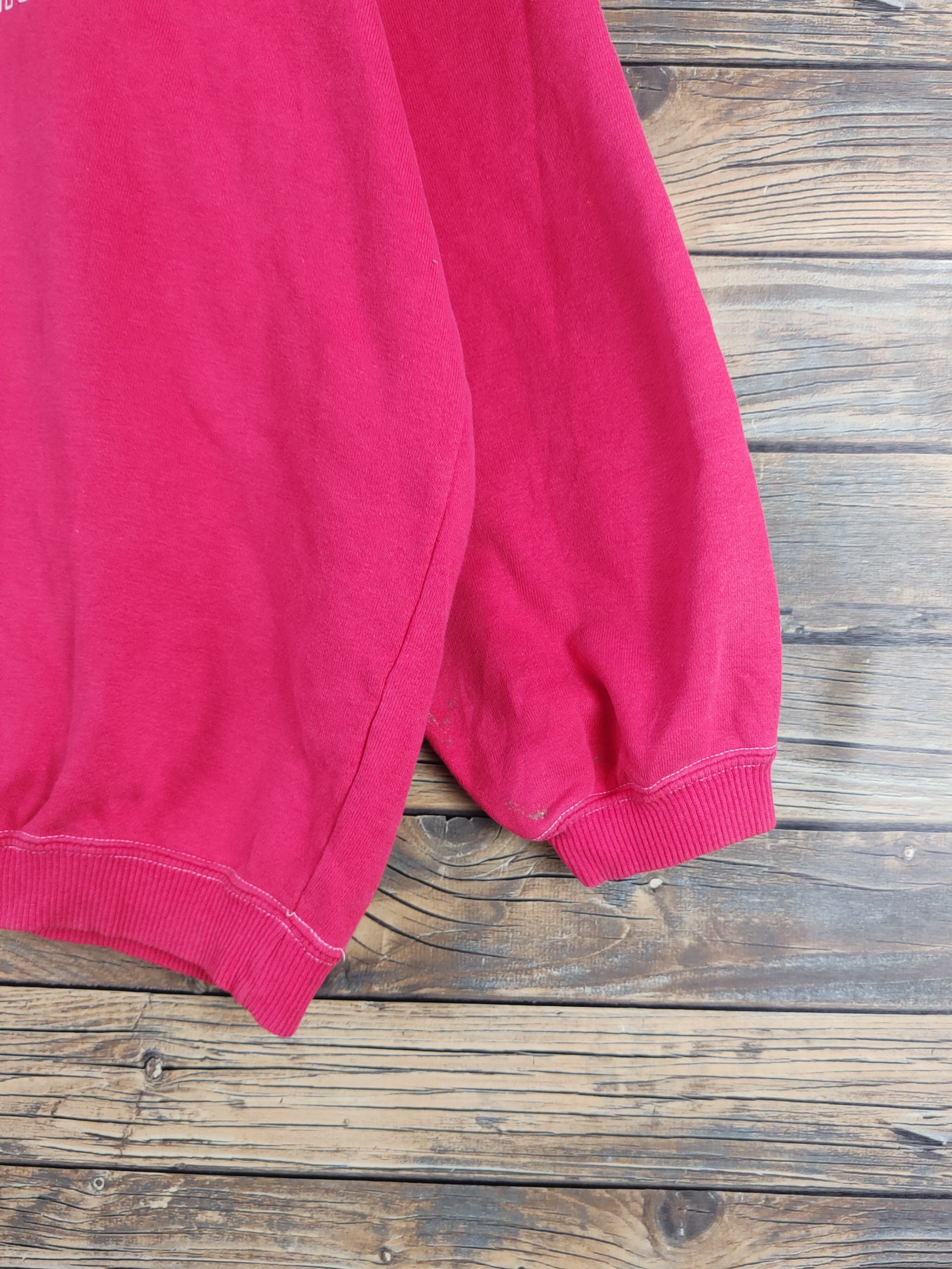 Japanese Brand La Roche Surgon vintage Red Sweatshirts #W1460 Size US XL / EU 56 / 4 - 7 Thumbnail