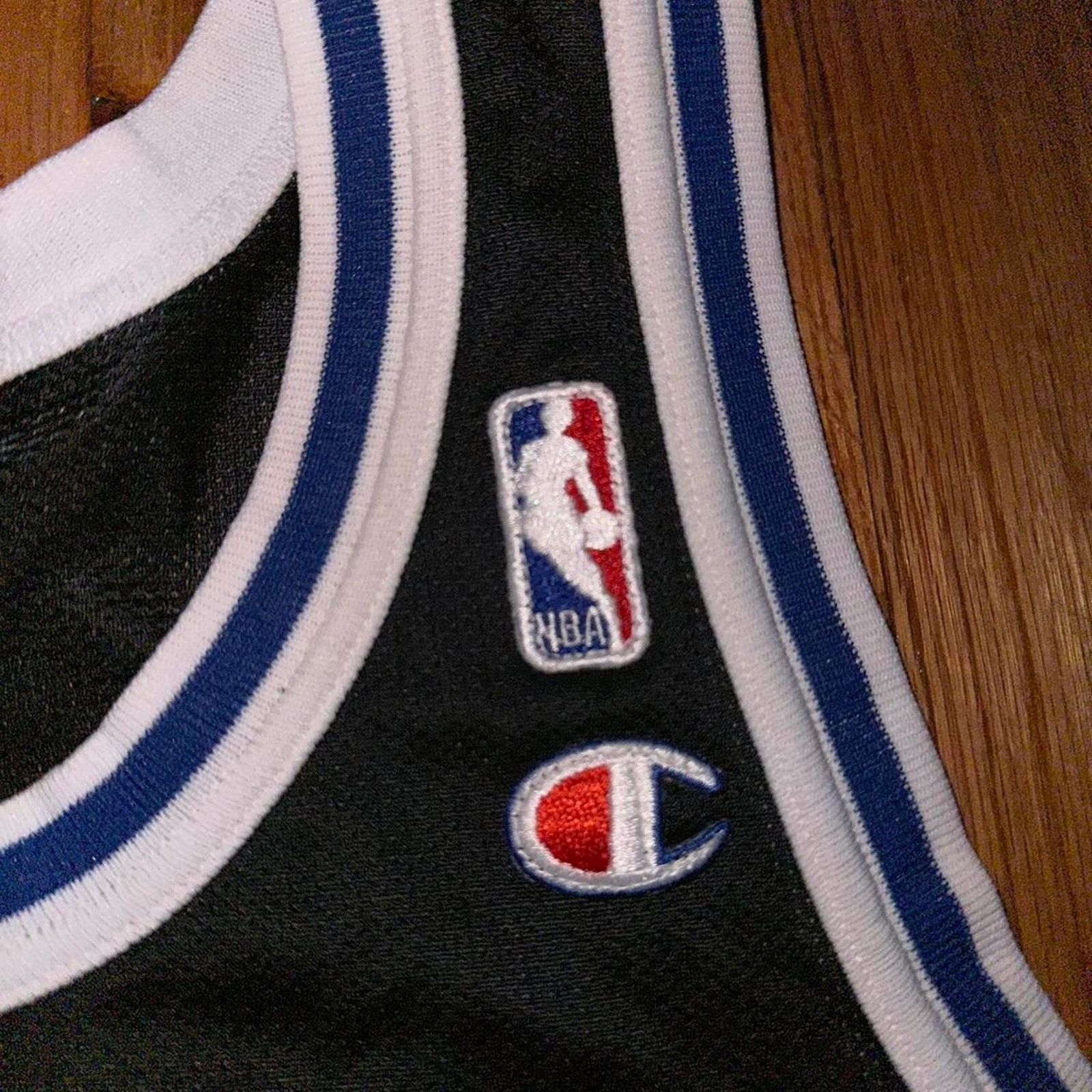 Champion × NBA × Vintage 90s Champion Hardaway No 1 Orlando Magic NBA Jersey S(40) Size US S / EU 44-46 / 1 - 6 Thumbnail