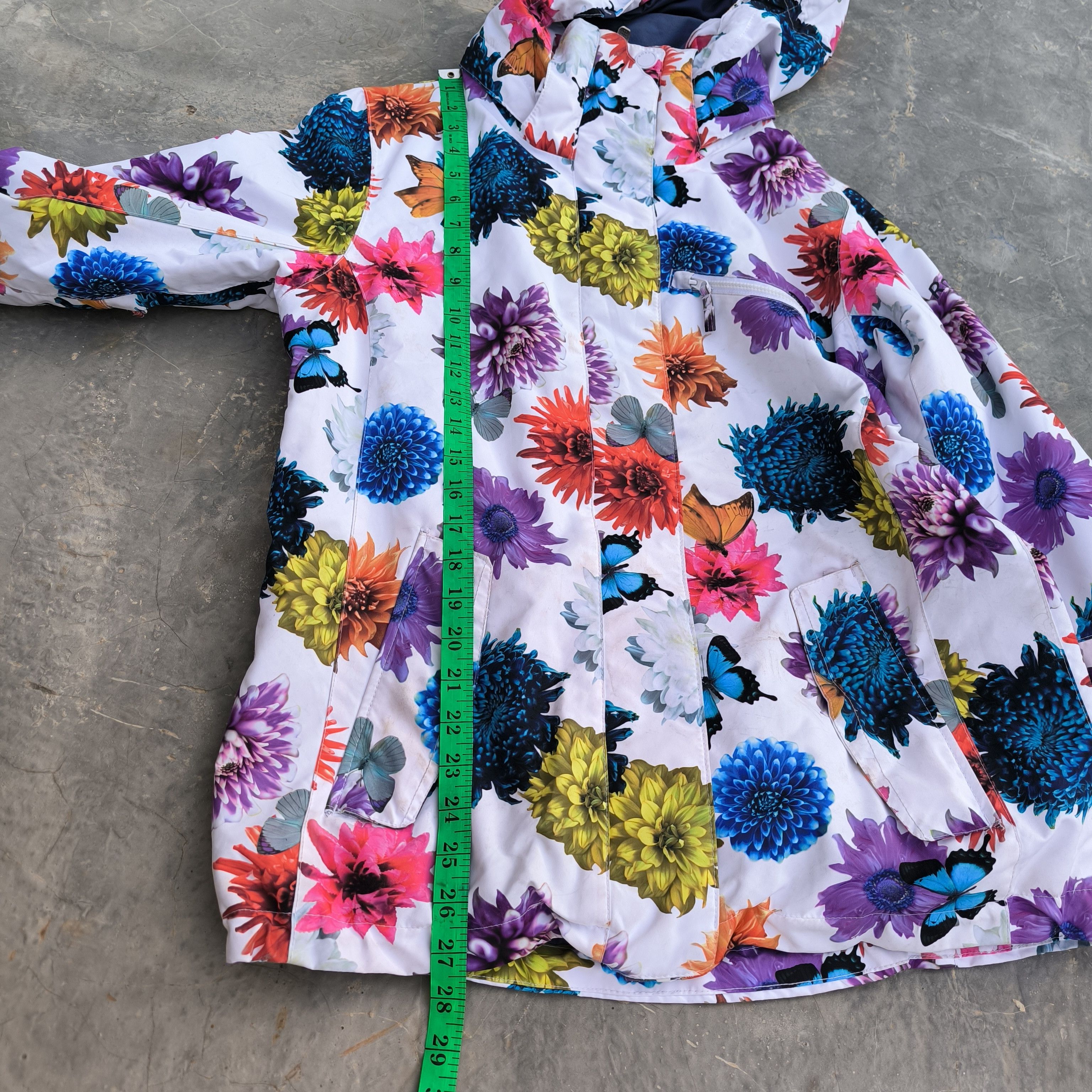 Quiksilver snowboard jacket dry flight roxy x mika ninagawa Size M / US 6-8 / IT 42-44 - 15 Thumbnail