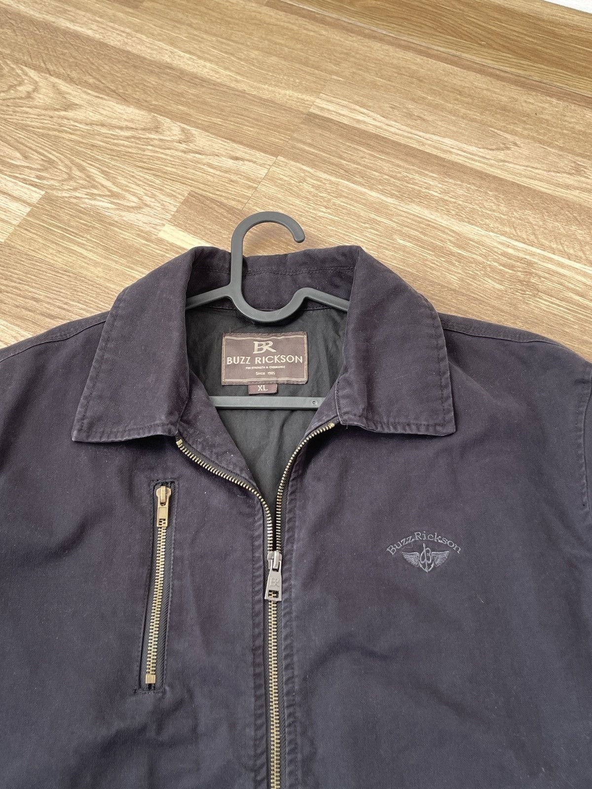 Buzz Rickson's Buzz Rickson Men’s Cotton Navy Bomber Jacket Size XL Size XL / US 12-14 / IT 48-50 - 9 Thumbnail