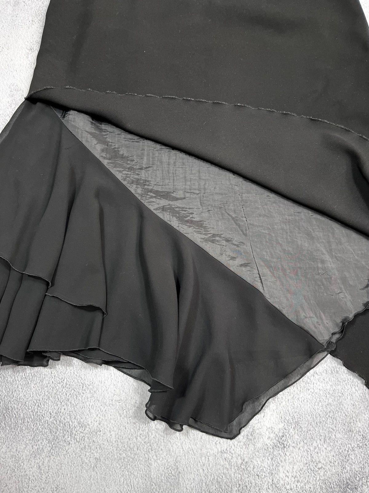 Vintage Vintage Y2K asymmetric flared opium retro style skirt 38 Size 27" / US 4 / IT 40 - 4 Thumbnail