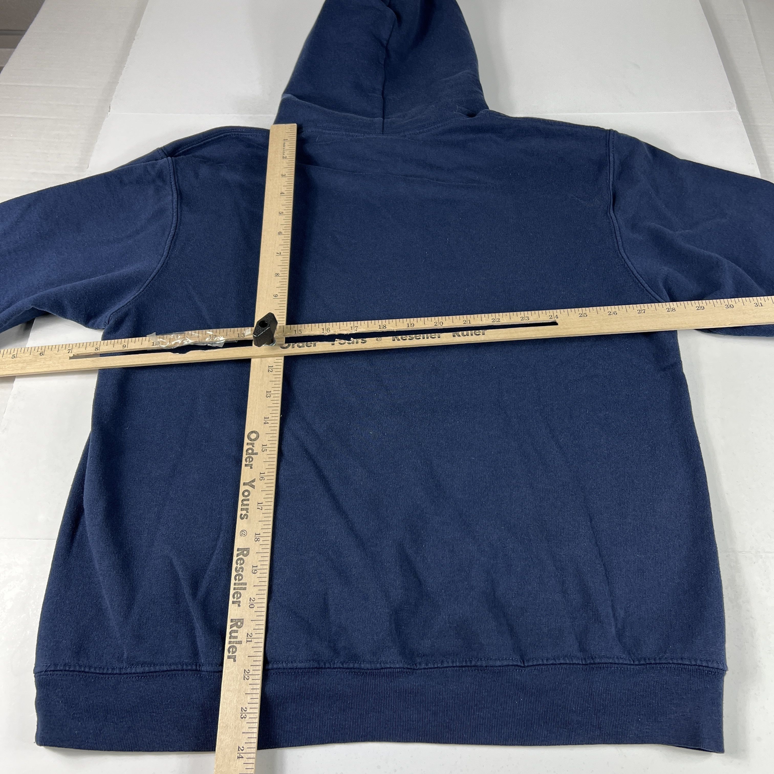 NFL Y2K NFL New England Patriots Sweatshirt Blue Faded Hoodie Size US M / EU 48-50 / 2 - 11 Thumbnail