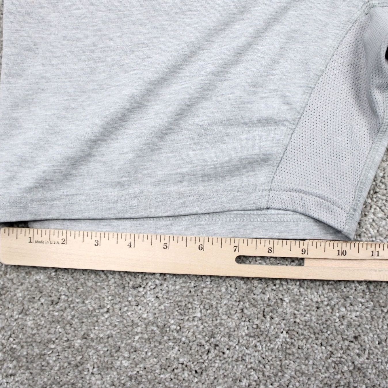 Kappa Kappa Sweat Shorts Men Large Gray Drawstring 100% Cotton Athleisure w/ 7" inseam Size US 33 - 5 Thumbnail