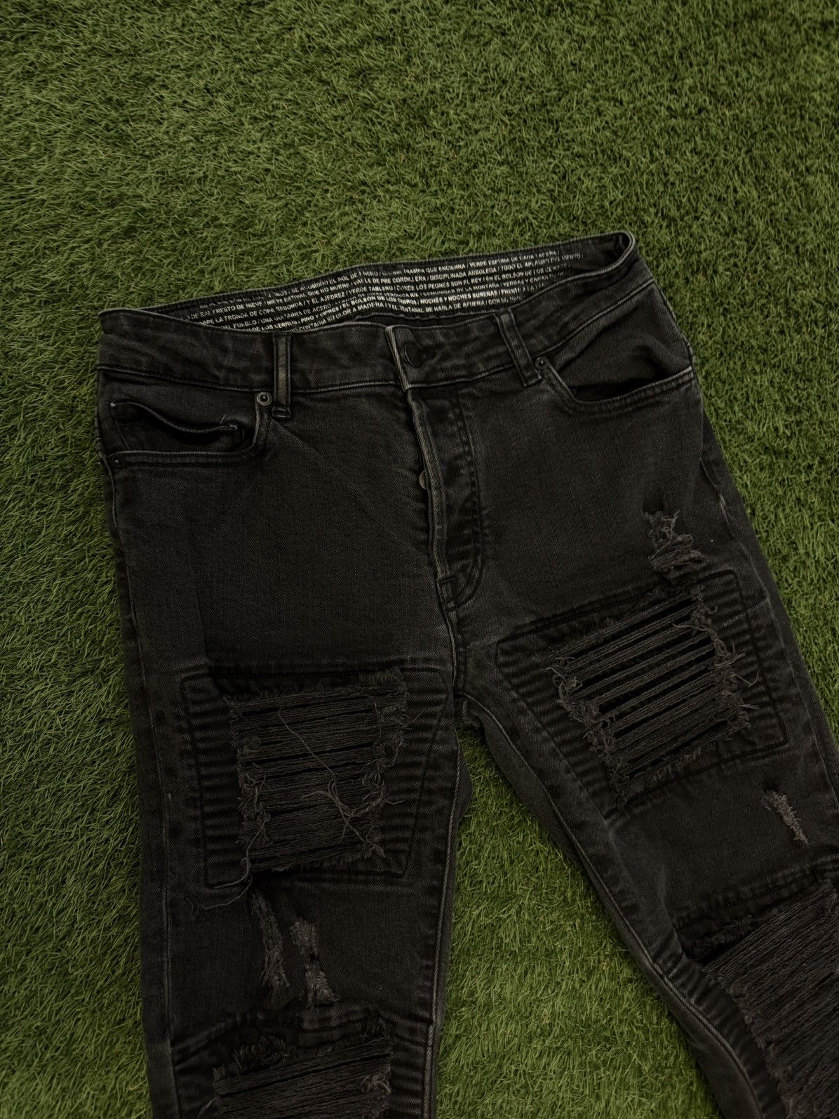 Marcelo Burlon Marcelo Burlon Black Jeans Size 32 Good Condition Size US 32 / EU 48 - 6 Thumbnail