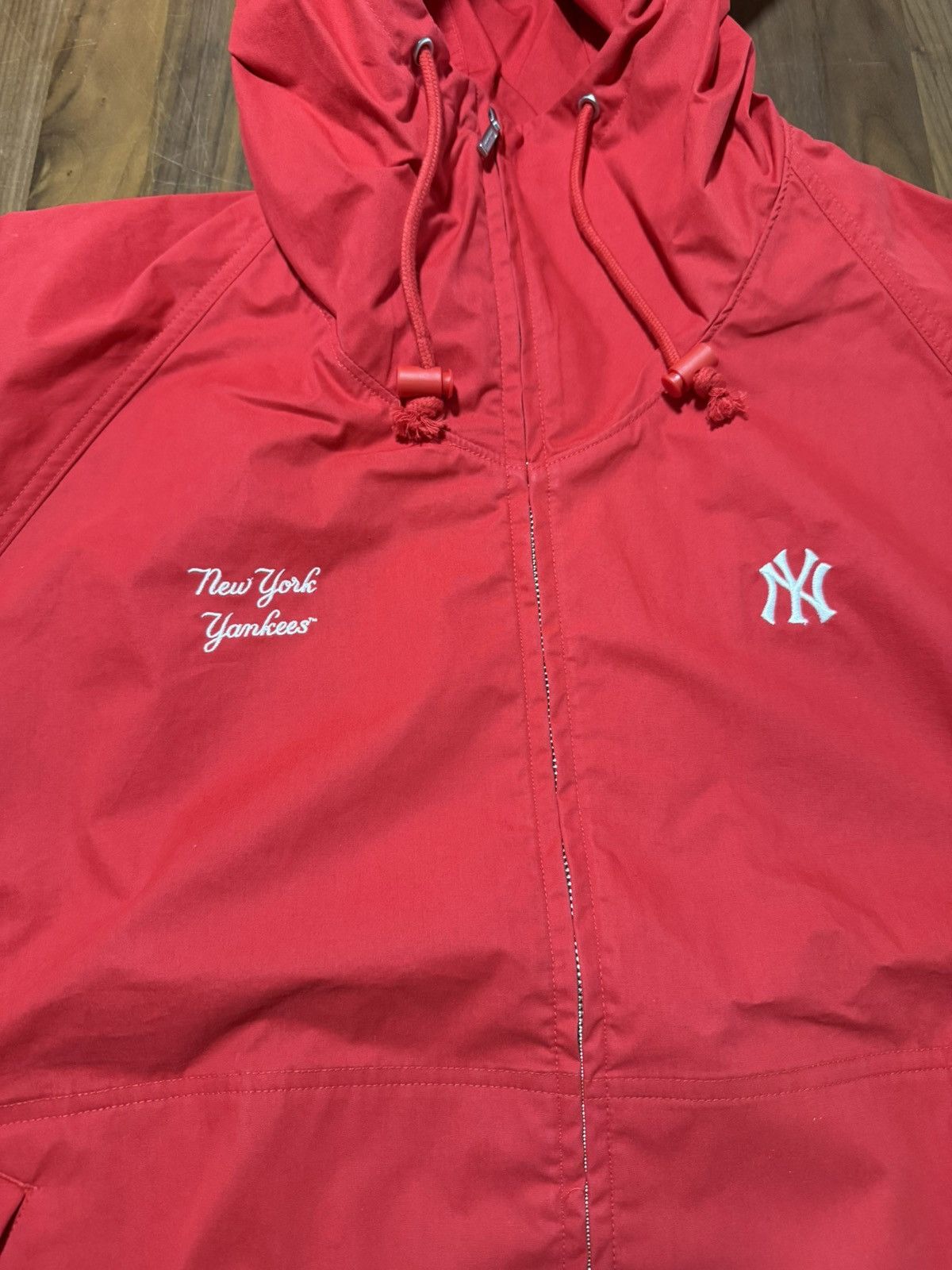 Aime Leon Dore Aime Leon Dore New York Yankees Lightweight Hooded Jacket Size US XXL / EU 58 / 5 - 4 Thumbnail