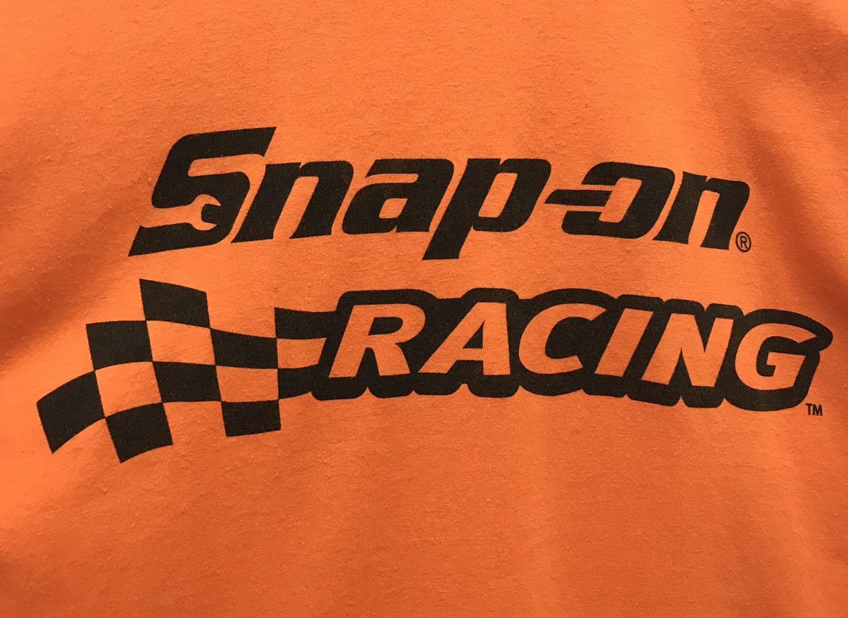 Hanes × Vintage Vintage HANES Snap on Racing Size US XL / EU 56 / 4 - 3 Thumbnail
