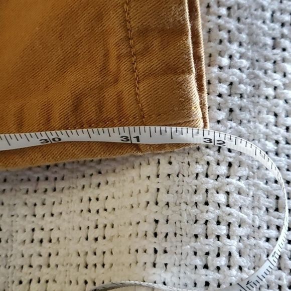Levi's Levi's High Rise Relaxed Zippered Sz 36 x 32 Tan Pants w Poc Size US 36 / EU 52 - 12 Thumbnail