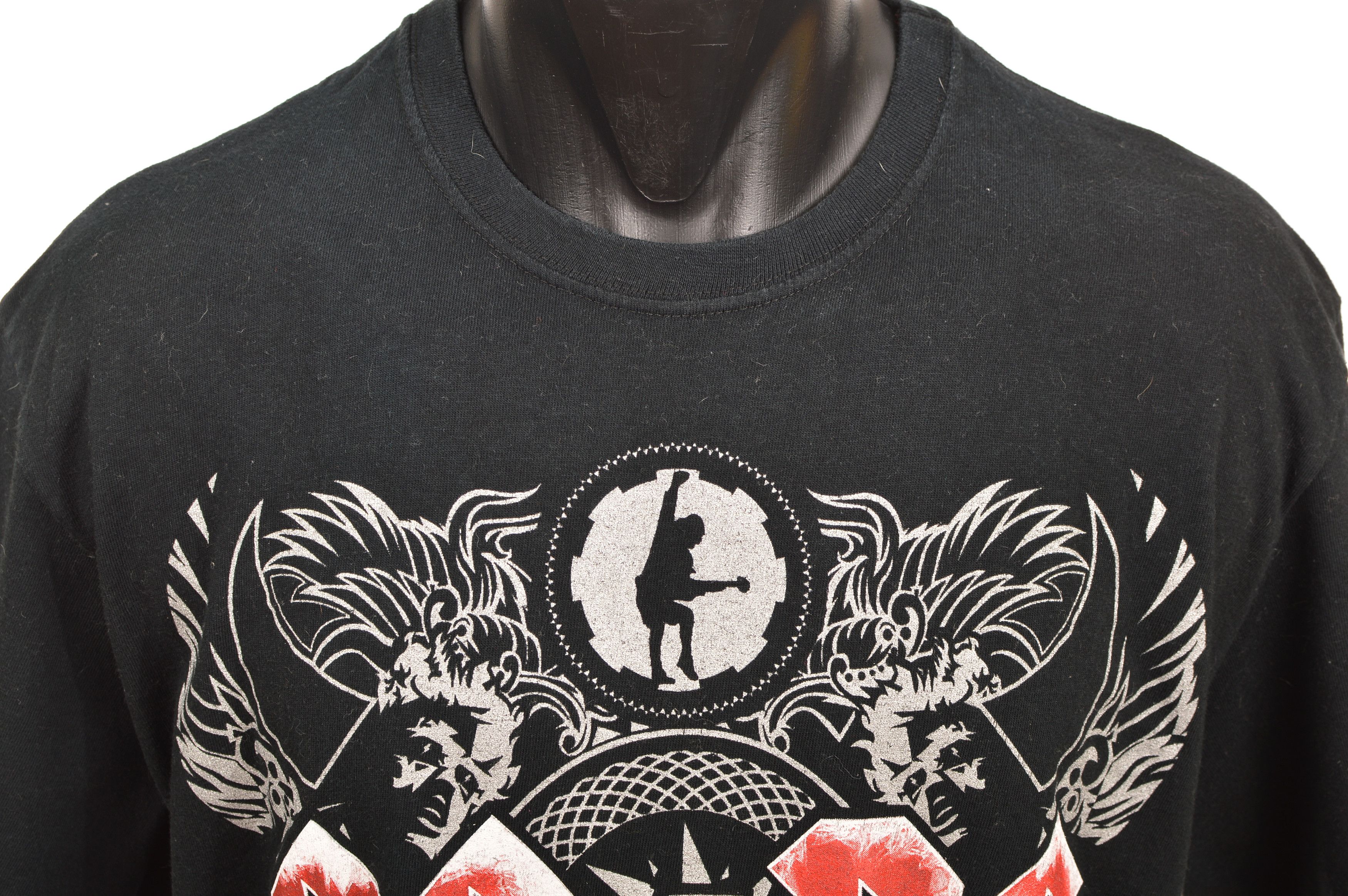 Vintage DDP Starworld AC DC Black Ice Vintage Rock T-Shirt Size US L / EU 52-54 / 3 - 2 Thumbnail