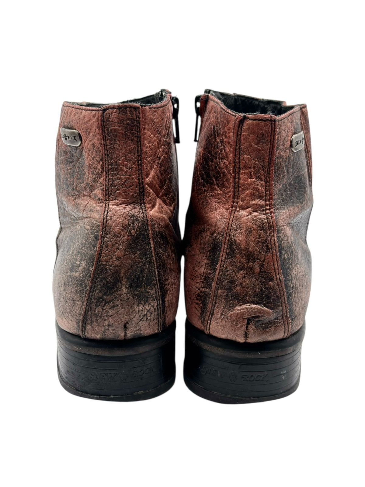 New Rock Vintage New Rock leather cowboy boots rose fade Size 41 Size US 11 / IT 41 - 3 Thumbnail