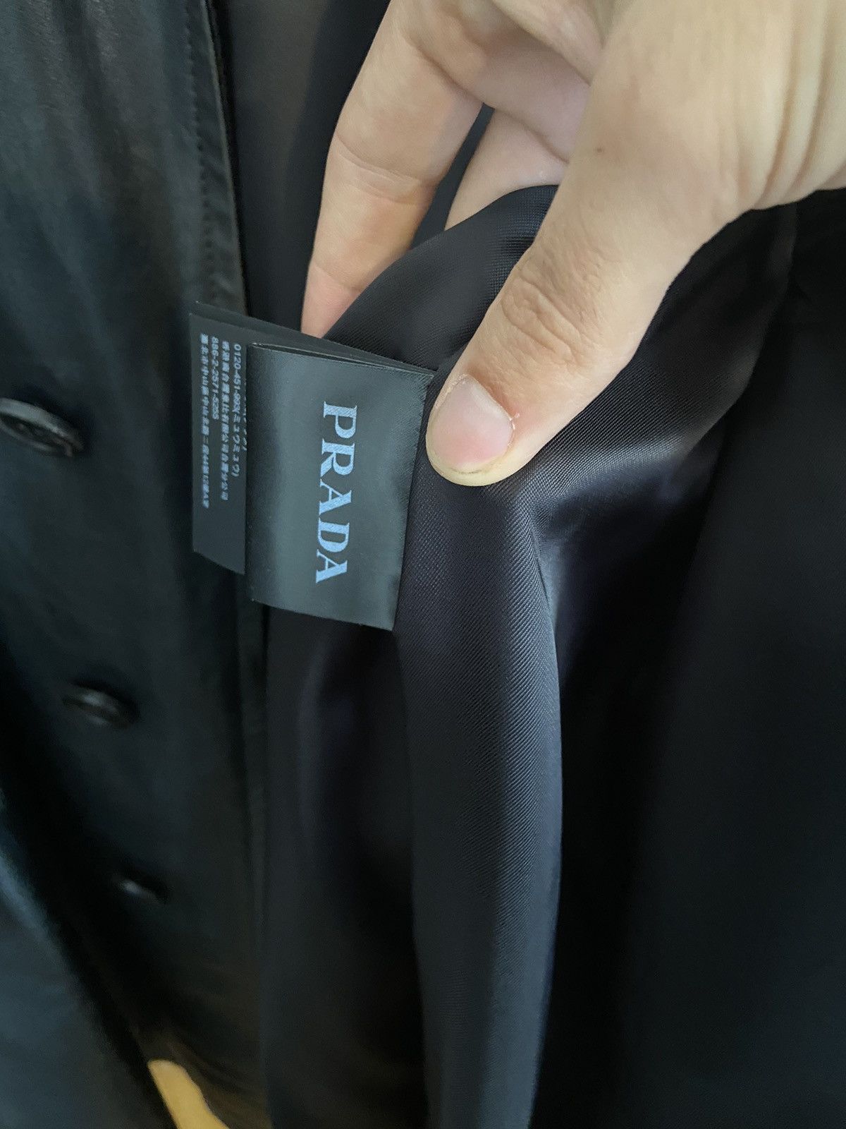 Prada Prada CAPPOTTO calfskin coat Size US M / EU 48-50 / 2 - 8 Thumbnail