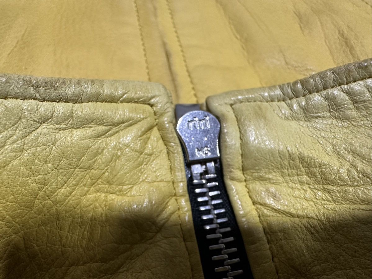 Japanese Brand 🔥Aw04 Drestrip Deer Leather Track Jacket Jamaica Marijuana Size US S / EU 44-46 / 1 - 7 Thumbnail