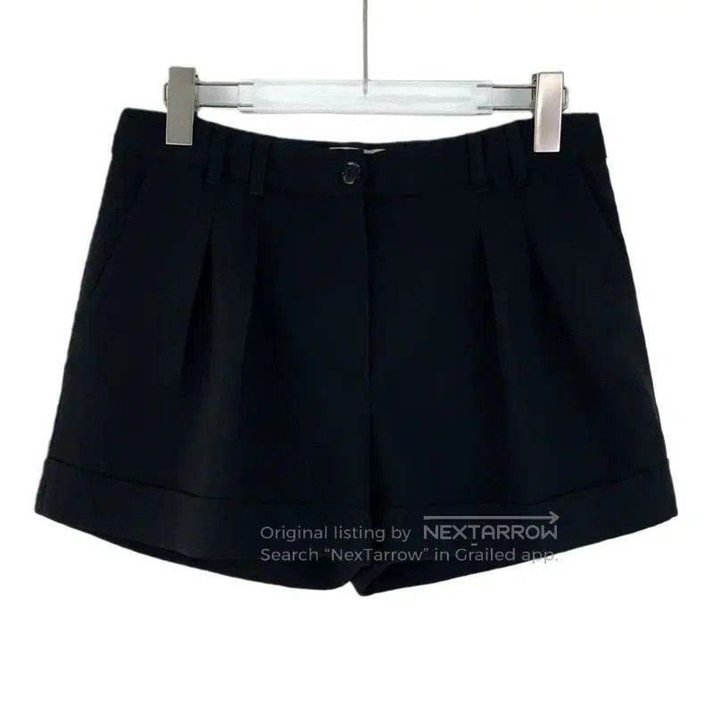 Moschino Moschino Black Acetate Women's Shorts . Size 28" / US 6 / IT 42 - 1 Thumbnail