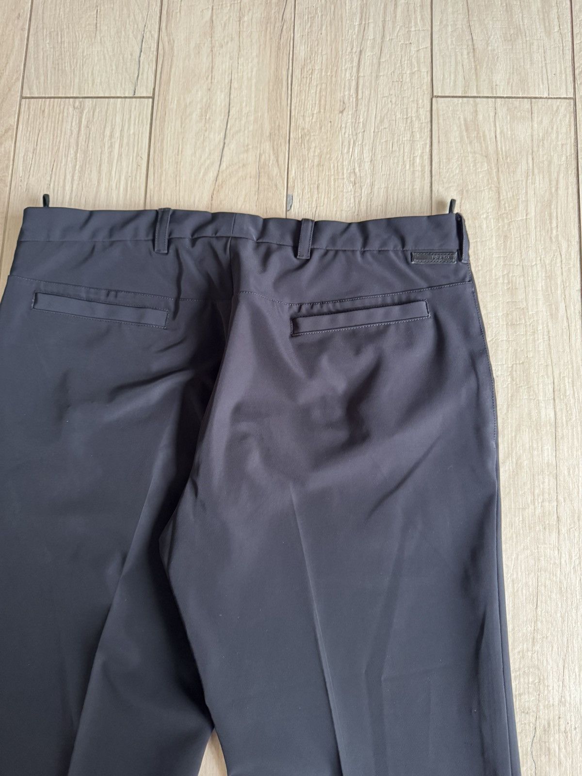 Prada Archive Prada Black Tab Logo Casual Pants Size US 36 / EU 52 - 8 Thumbnail