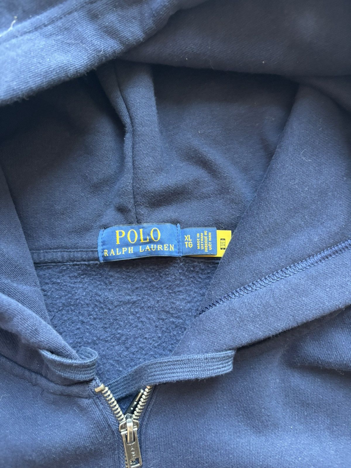 Polo Ralph Lauren Polo Ralph Lauren Zip Hoodie – Signature Pony & Back Logo Size US XL / EU 56 / 4 - 3 Thumbnail