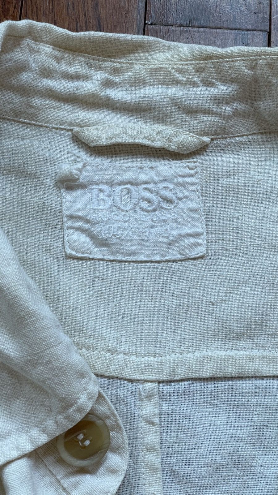 Hugo Boss Linen jacket Size US XL / EU 56 / 4 - 6 Thumbnail