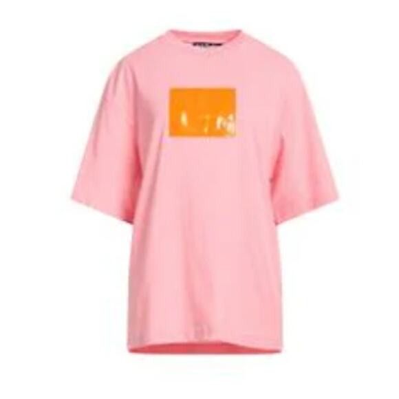 Acne Studios Acne Studios Exford Inflate T shirt Pink Size M / US 6-8 / IT 42-44 - 2 Thumbnail