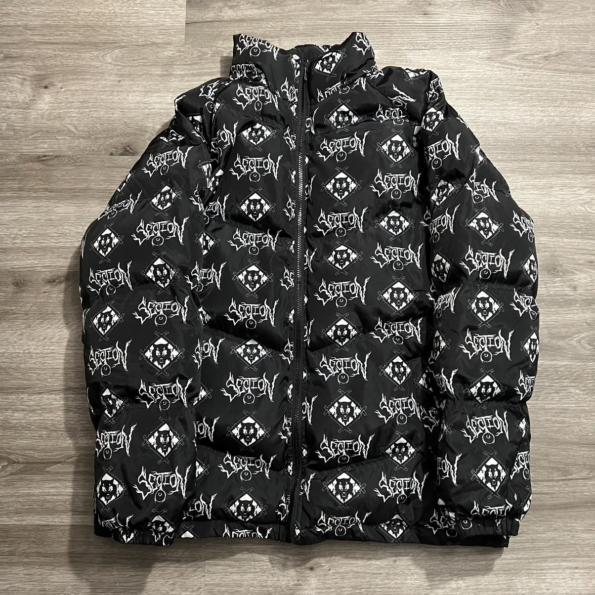 Xavier Wulf / Hollow Squad Section 8 Xavier Wulf Puffer Jacket | Grailed