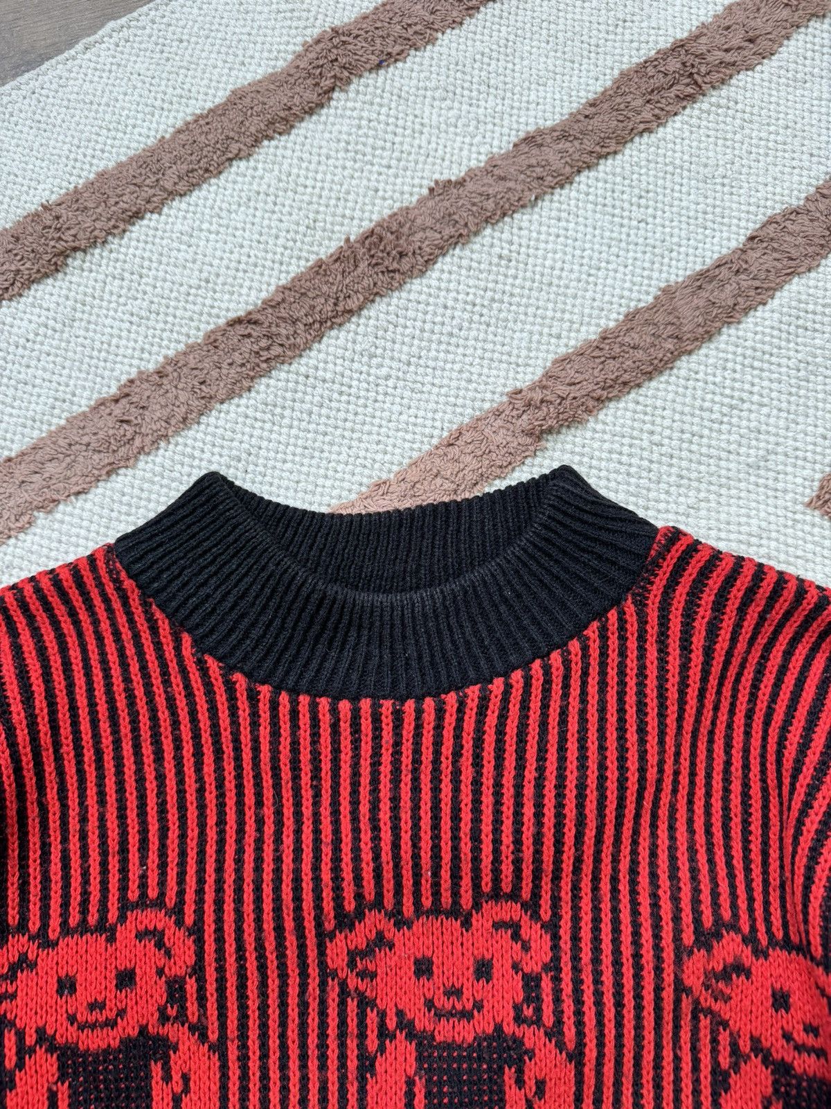 Vintage VINTAGE CUTE BEAR ADELE KNITTED BOXY SWEATER Size US S / EU 44-46 / 1 - 6 Thumbnail