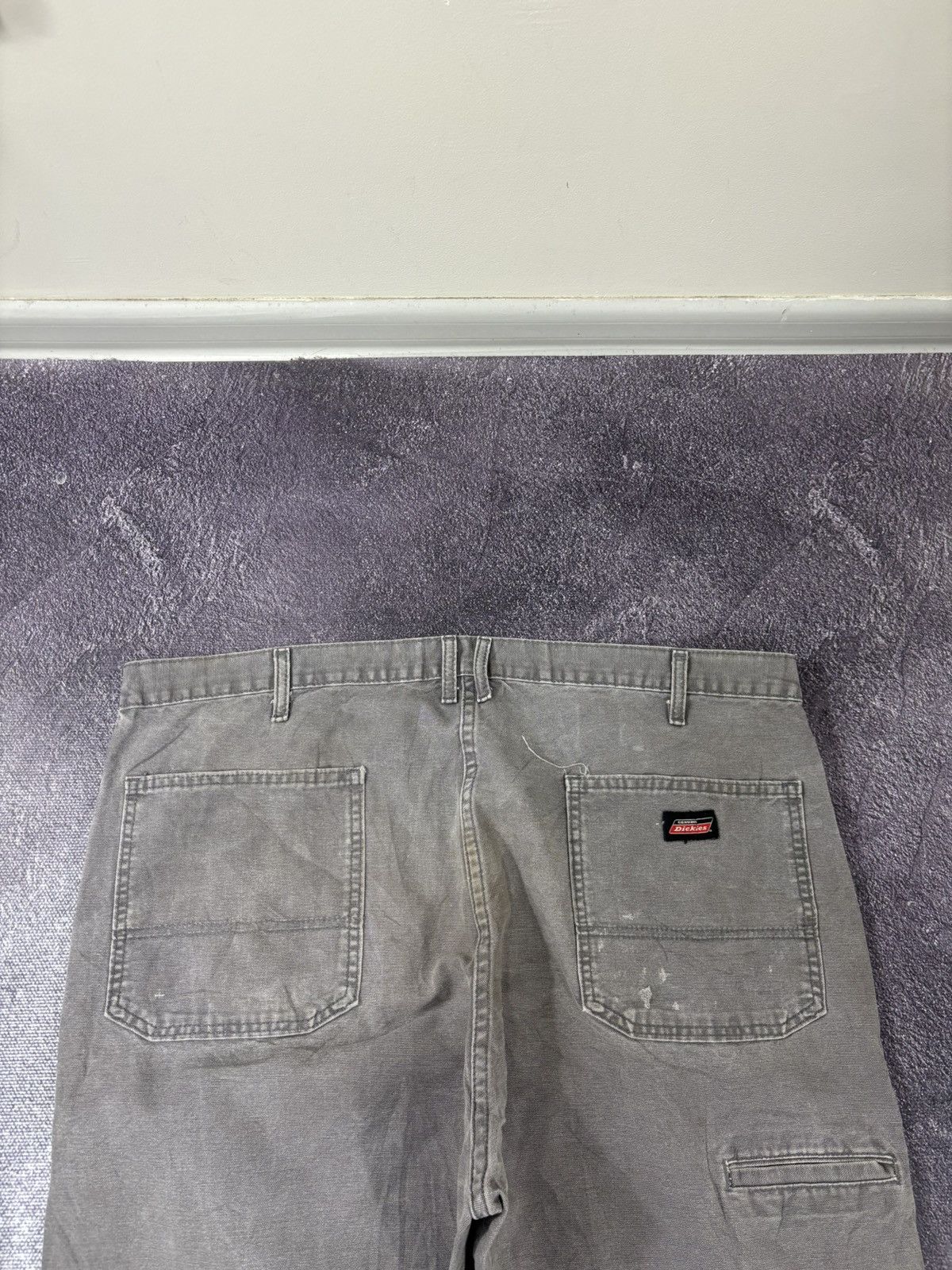 Dickies Vintage Dickies Gray Carpenter USA Work Baggy Pants Jeans Size US 40 / EU 56 - 6 Thumbnail