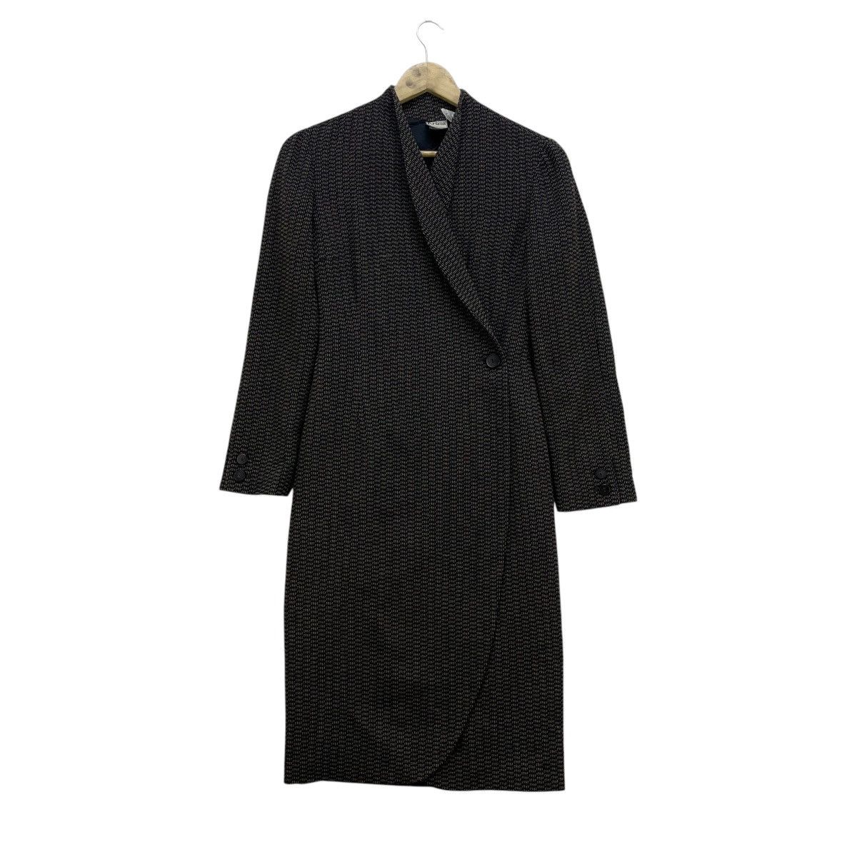 Krizia Uomo 💥Vintage Krizia Asymmetrical Long Coat Jacket Size S / US 4 / IT 40 - 1 Thumbnail