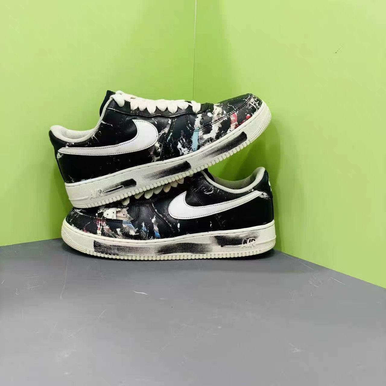 Nike Nike Air Force 1 Low x PEACEMINUSONE Para-Noise 1.0 K15 Size US 14 / EU 47 - 5 Thumbnail