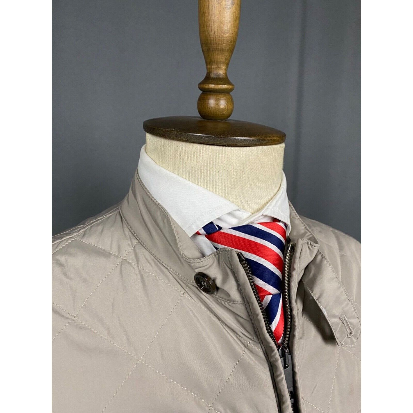 Burberry Burberry Men's Beige Quilted Vest Size XL Size US XL / EU 56 / 4 - 6 Thumbnail
