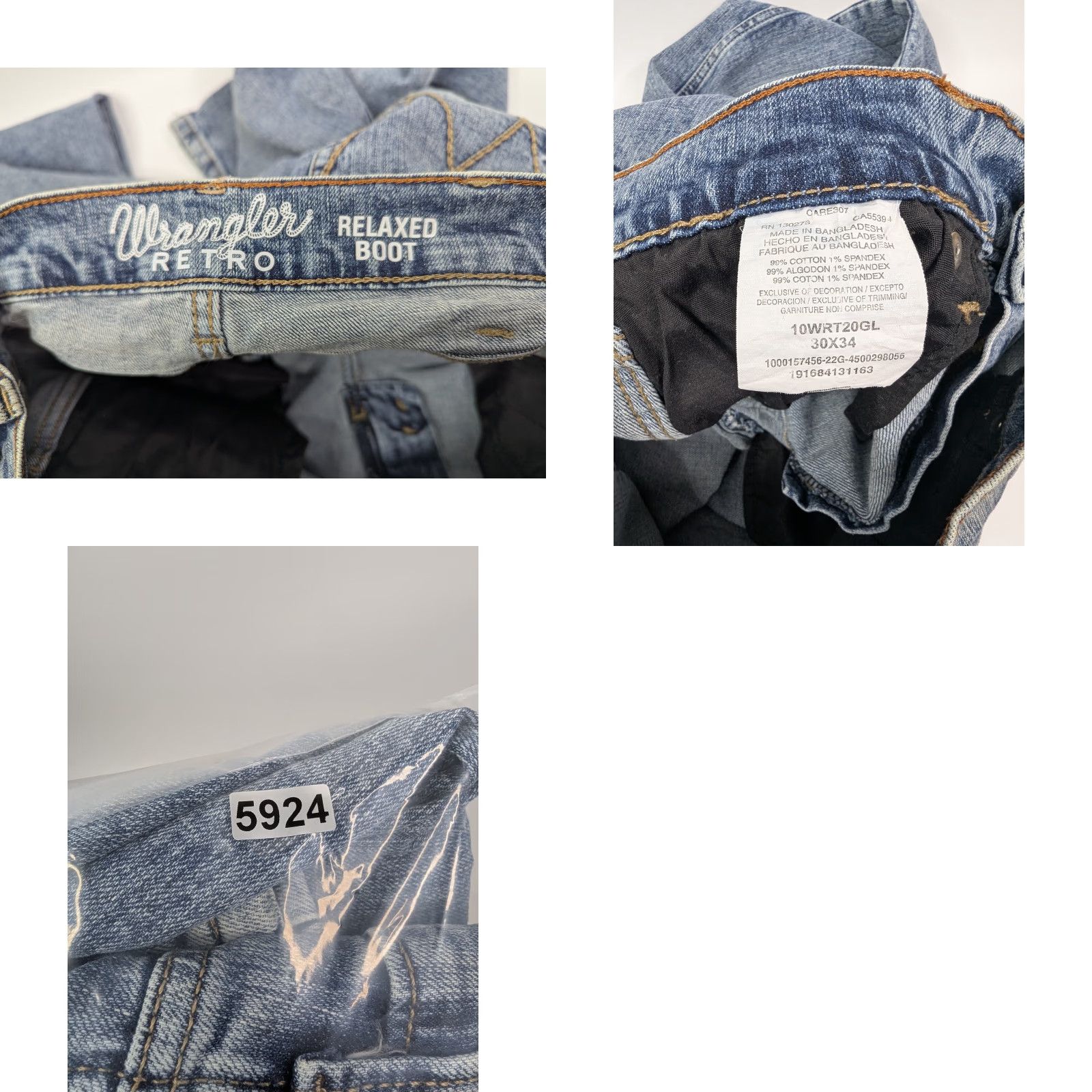 Wrangler VINTAGE Wrangler Retro Relaxed Boot Jeans Mens 30x34 Cowboy Western Rodeo Yellowstone Size US 32 / EU 48 - 9 Thumbnail