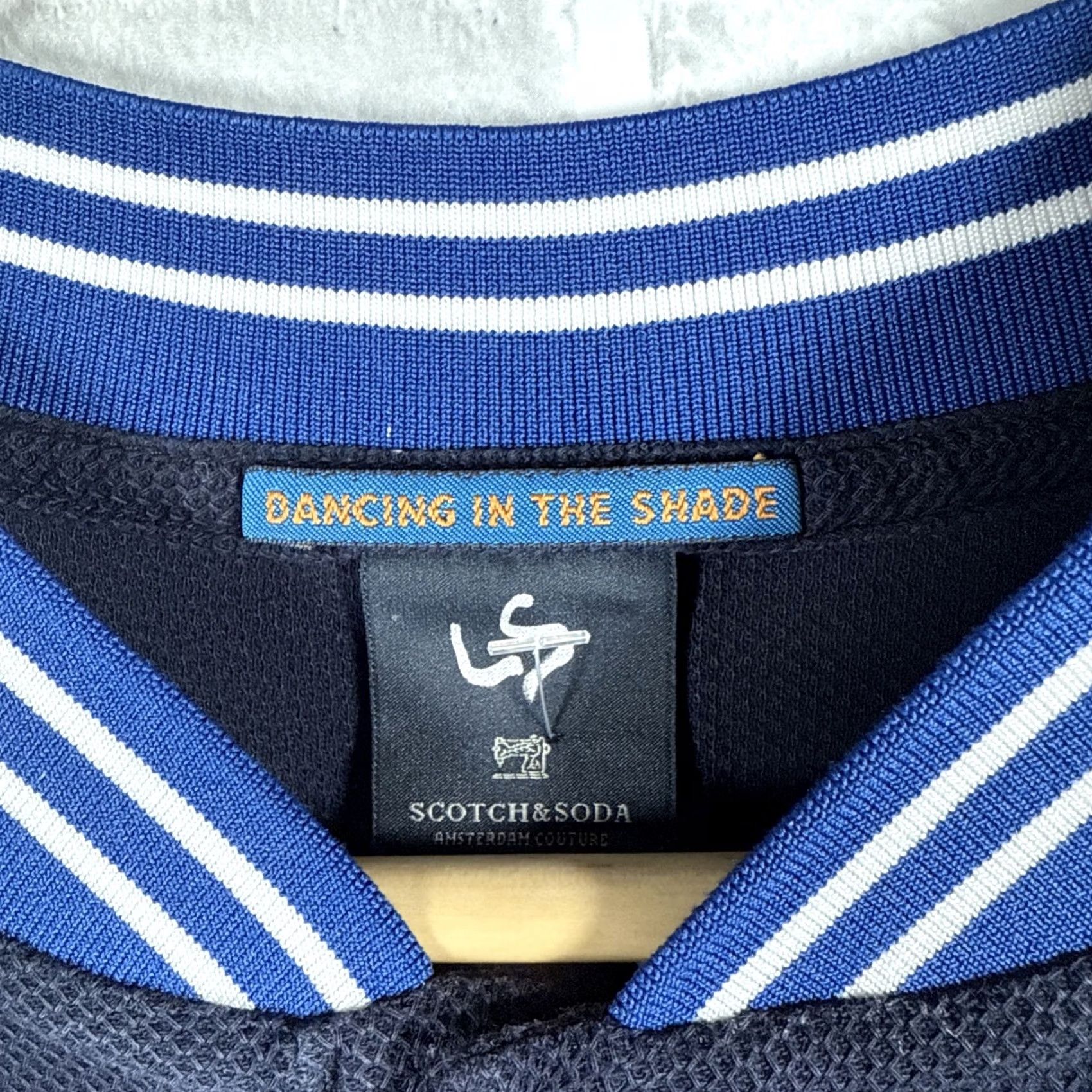 Scotch & Soda Scotch & Soda T-Shirt Henley Mens Size L Blue Size US L / EU 52-54 / 3 - 3 Thumbnail
