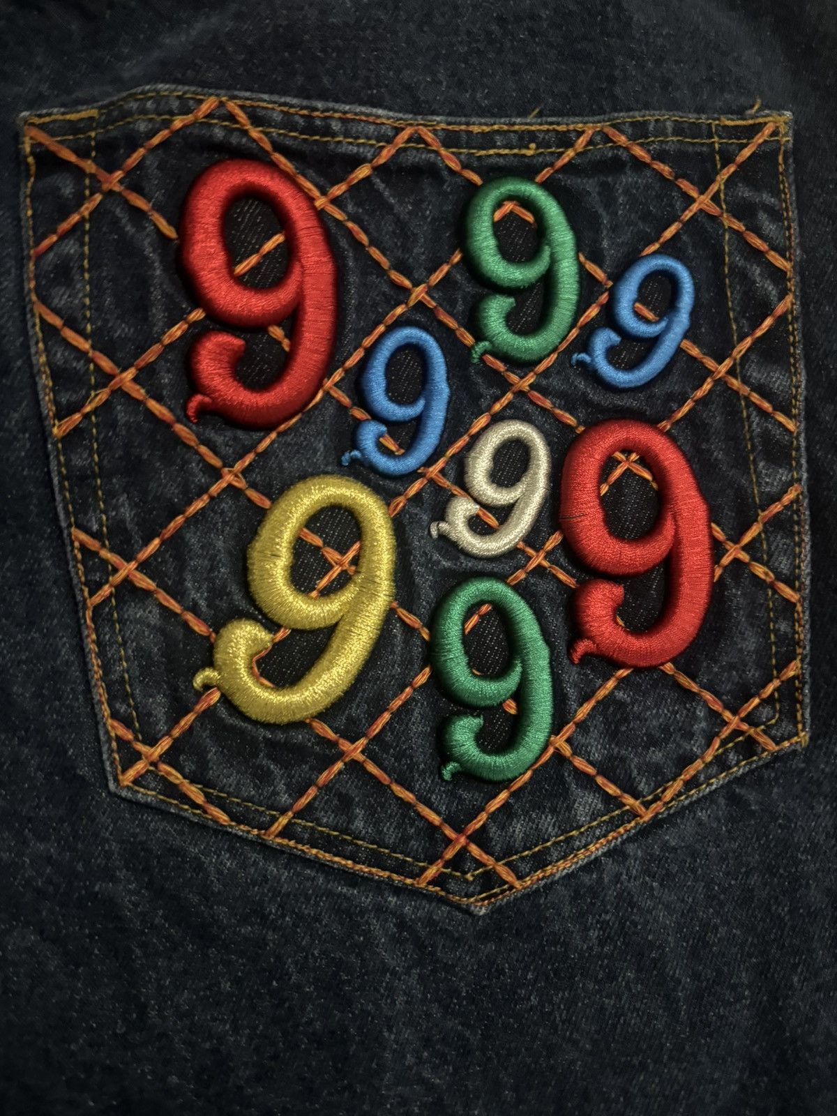 Other Gino Green Global Y2K Vintage “999” Coogi Style Jean Shorts Size US 40 / EU 56 - 3 Thumbnail