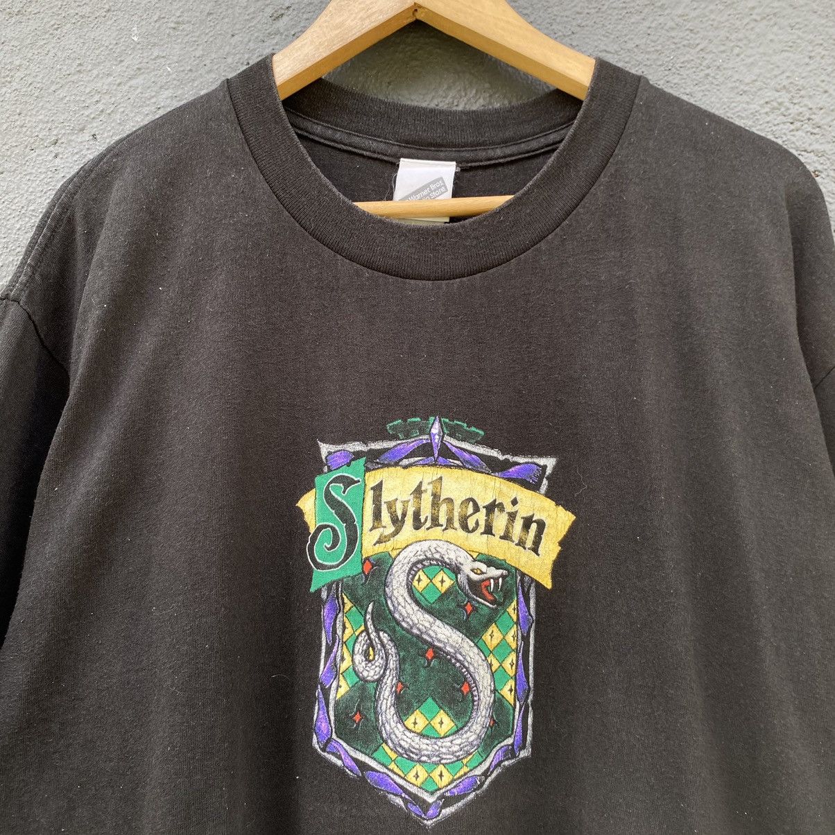 Warner Bros Thrashed Faded Vintage Y2K Harry Potter Movie ERD GRUNGE TEE Size US XL / EU 56 / 4 - 3 Thumbnail