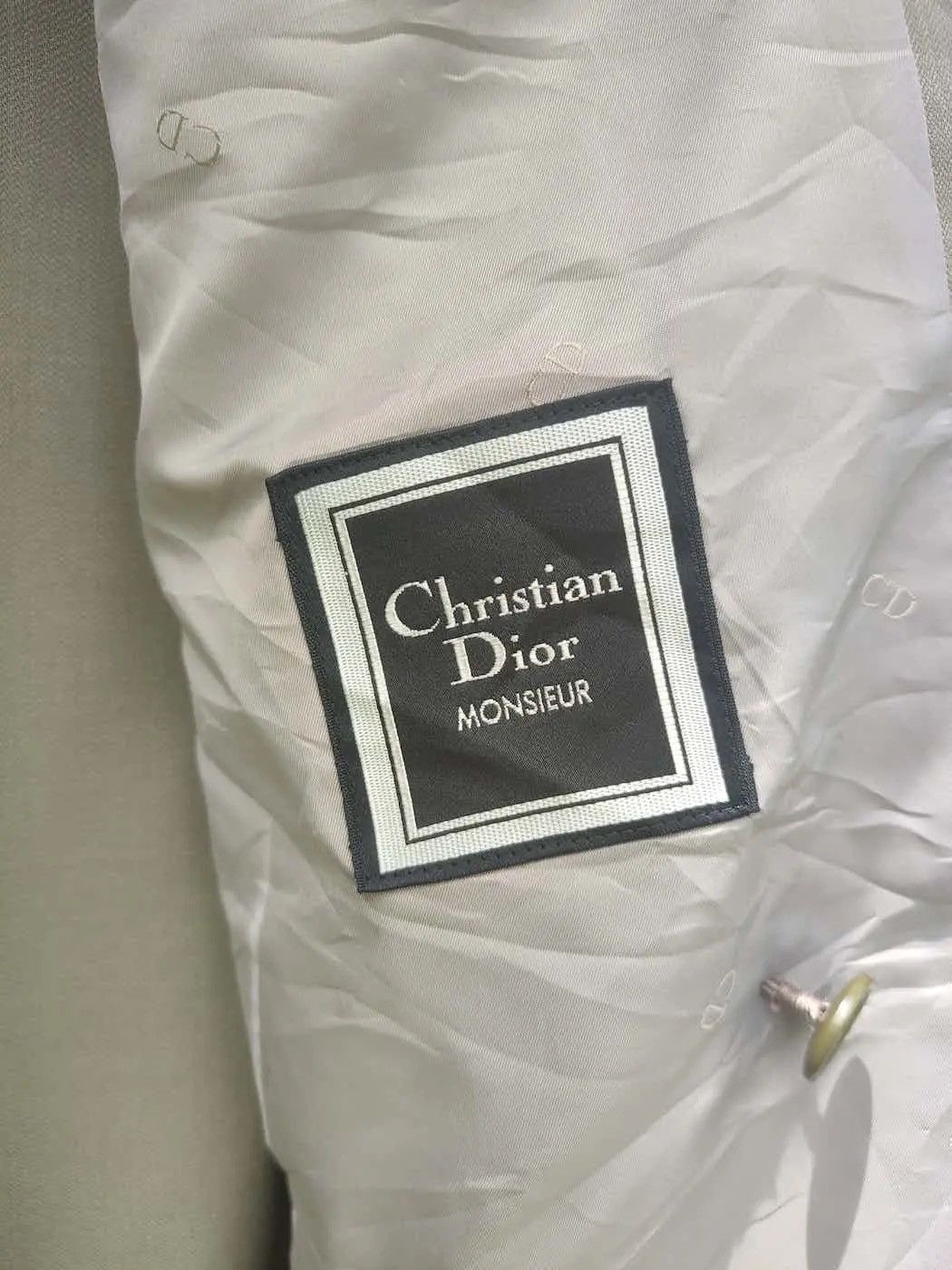 Christian Dior Monsieur × Vintage Vintage Christian Dior Monsieur Double-Breasted Blazer Size 46R - 8 Thumbnail