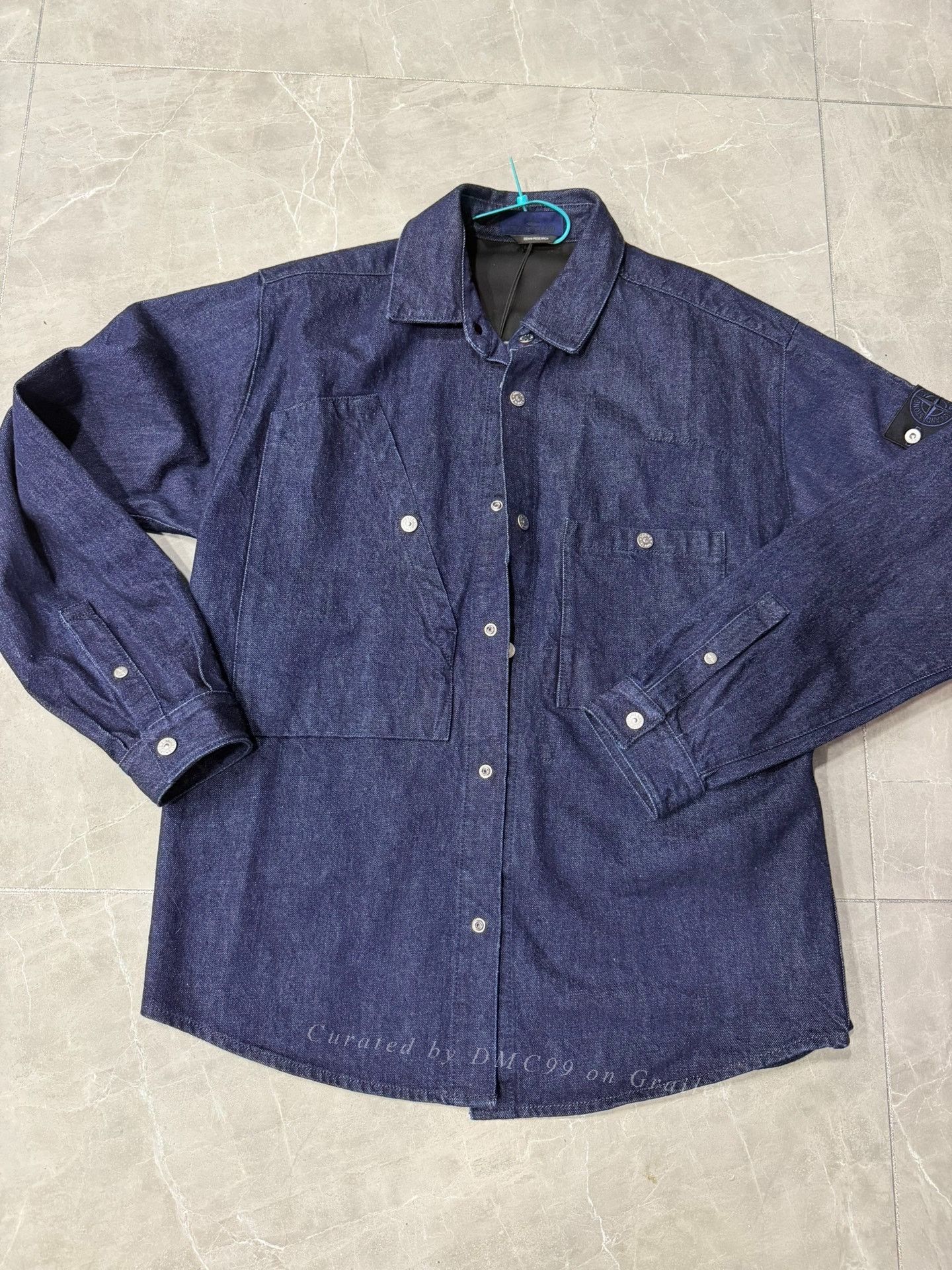 Stone Island Stone Island Rinsed Denim 13.5oz Jacket Size US L / EU 52-54 / 3 - 1 Thumbnail