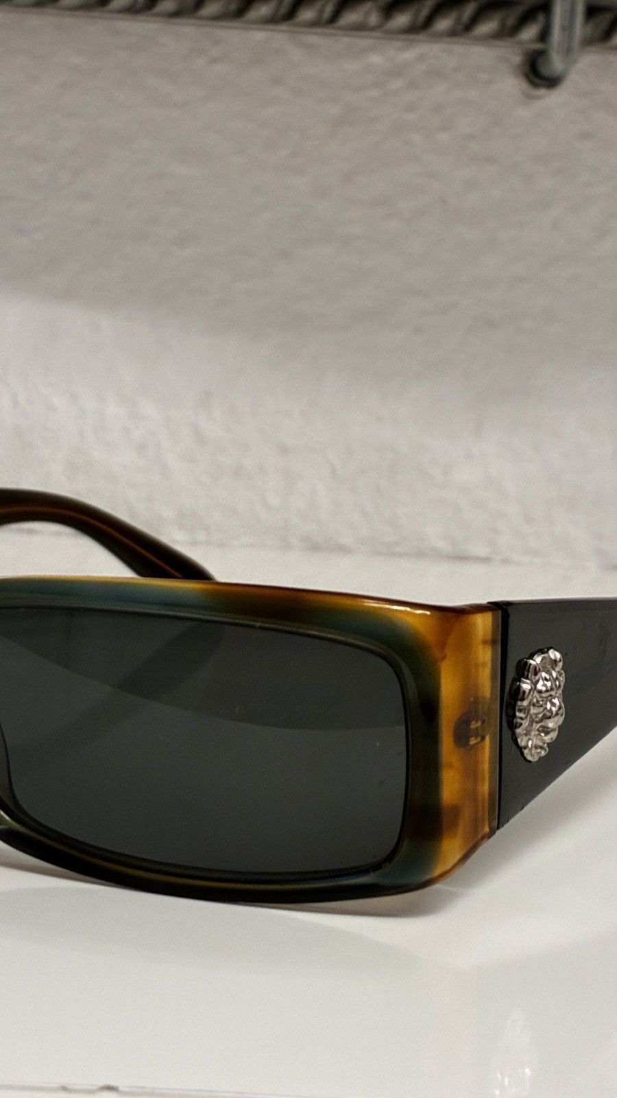 Versus VERSUS by Versace Vintage Lion Head Sunglasses MOD 8034 Size ONE SIZE - 2 Thumbnail