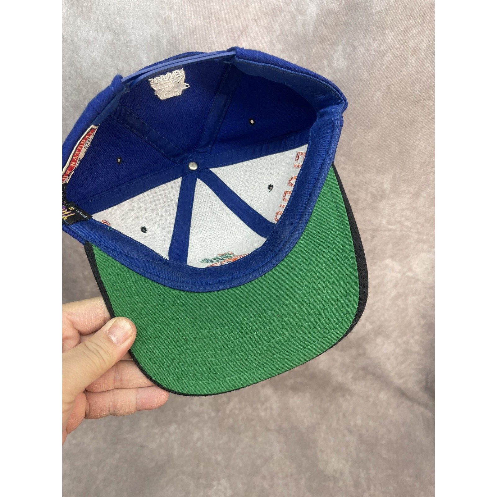 Starter Vintage 90s Starter Snapback Hat Florida Gators Wrap Around Size ONE SIZE - 6 Thumbnail