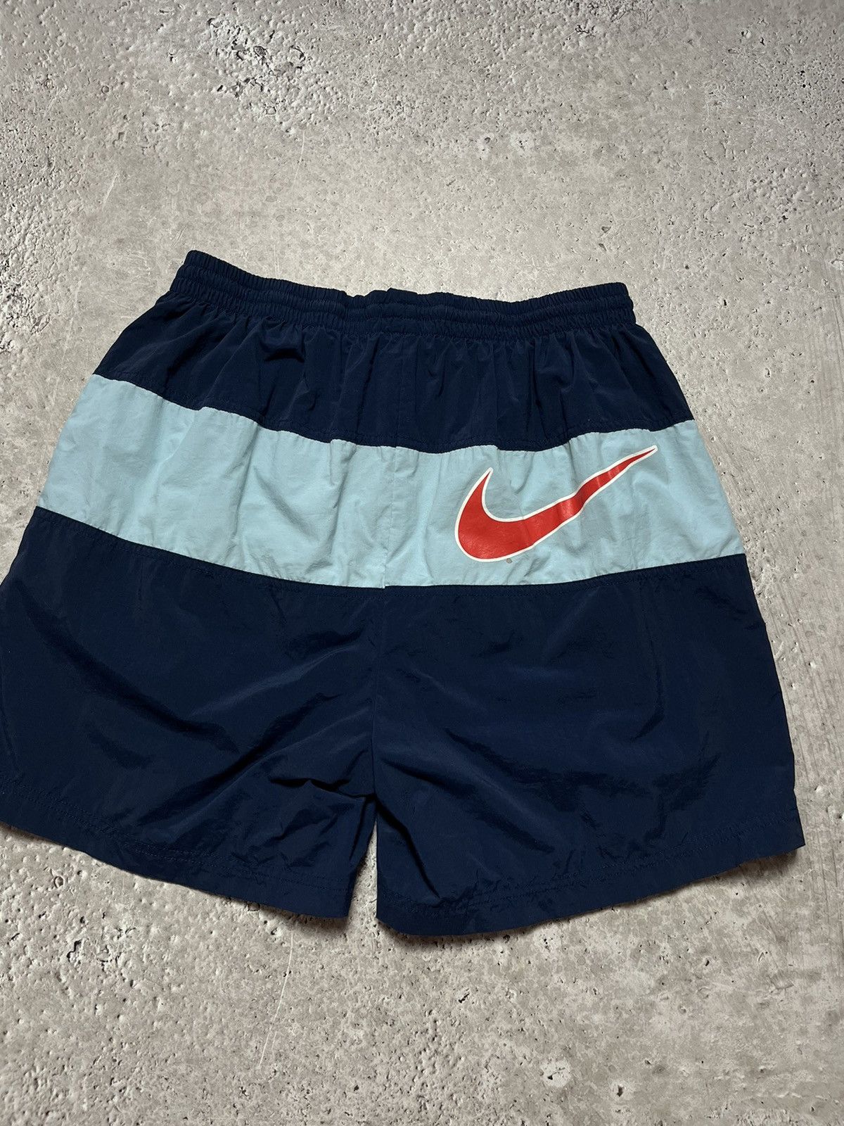 Japanese Brand × Nike × Vintage Y2k Vintage Shorts Nike Big Swoosh Size US 34 / EU 50 - 7 Thumbnail