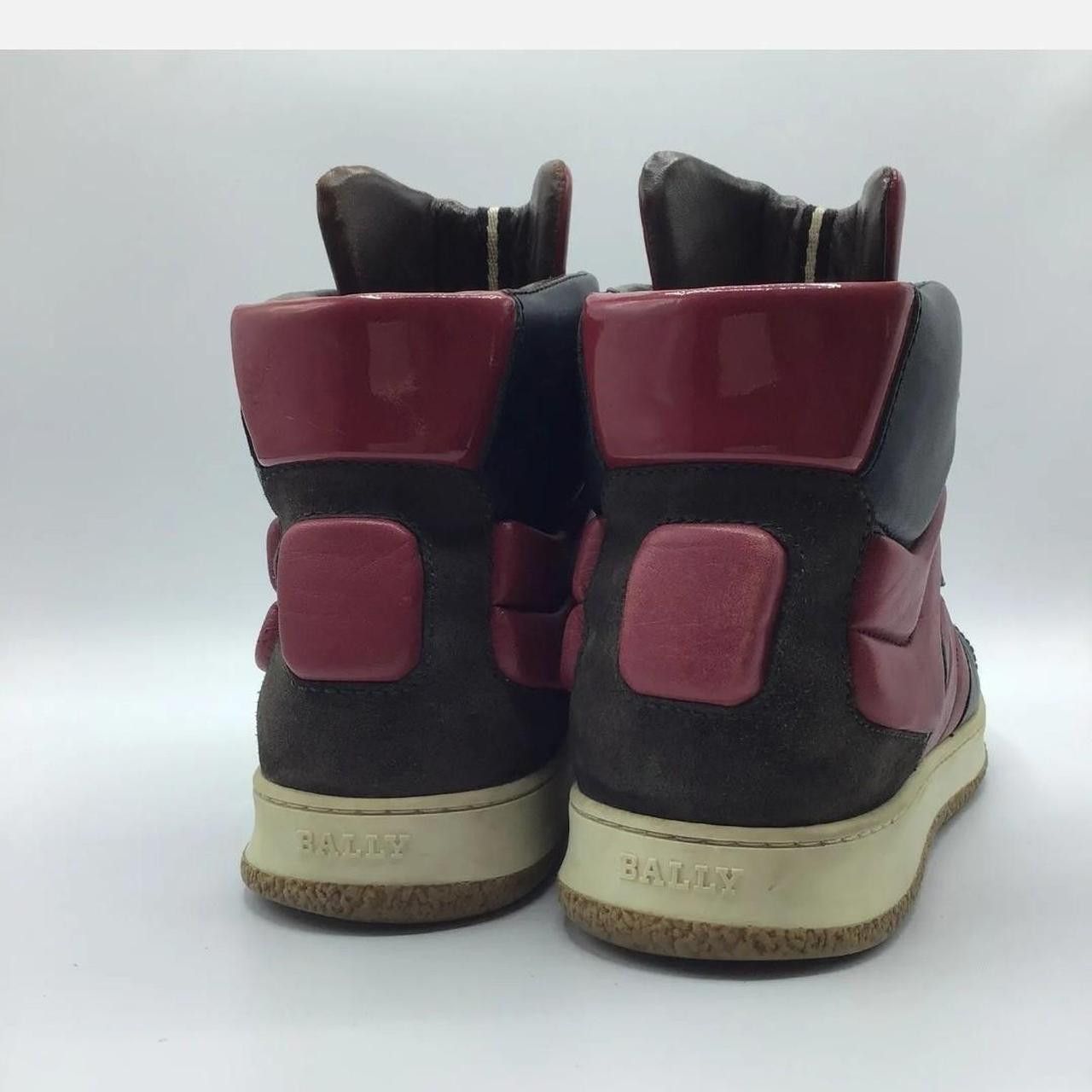 Bally Size 10.5 / 43.5 Bally Used Vintage 'Odar' Style Hi Top Size US 10.5 / EU 43-44 - 4 Thumbnail